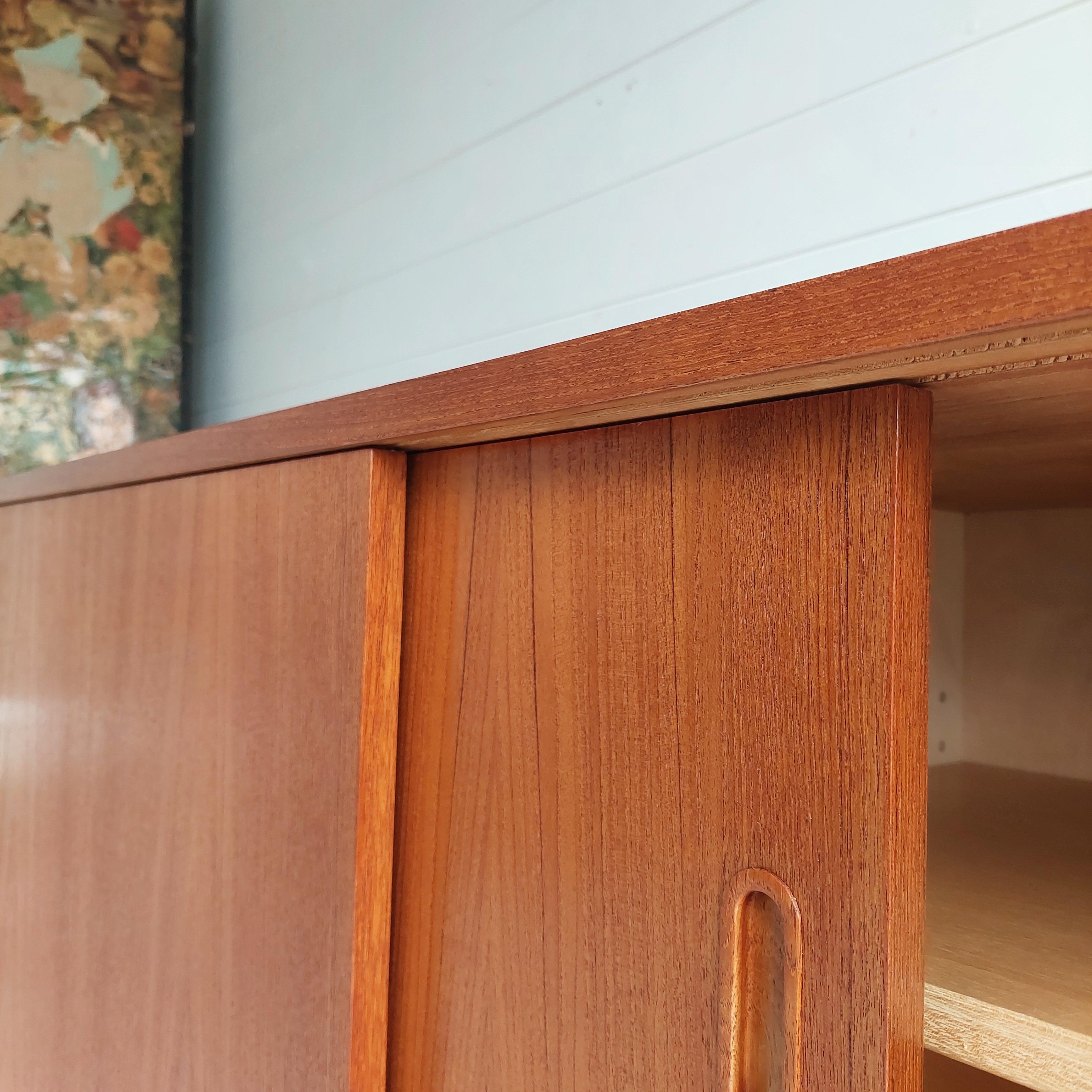 Mid Century 60s Teak Danish  sideboard by Carlo Jensen for Poul Hundevad 7