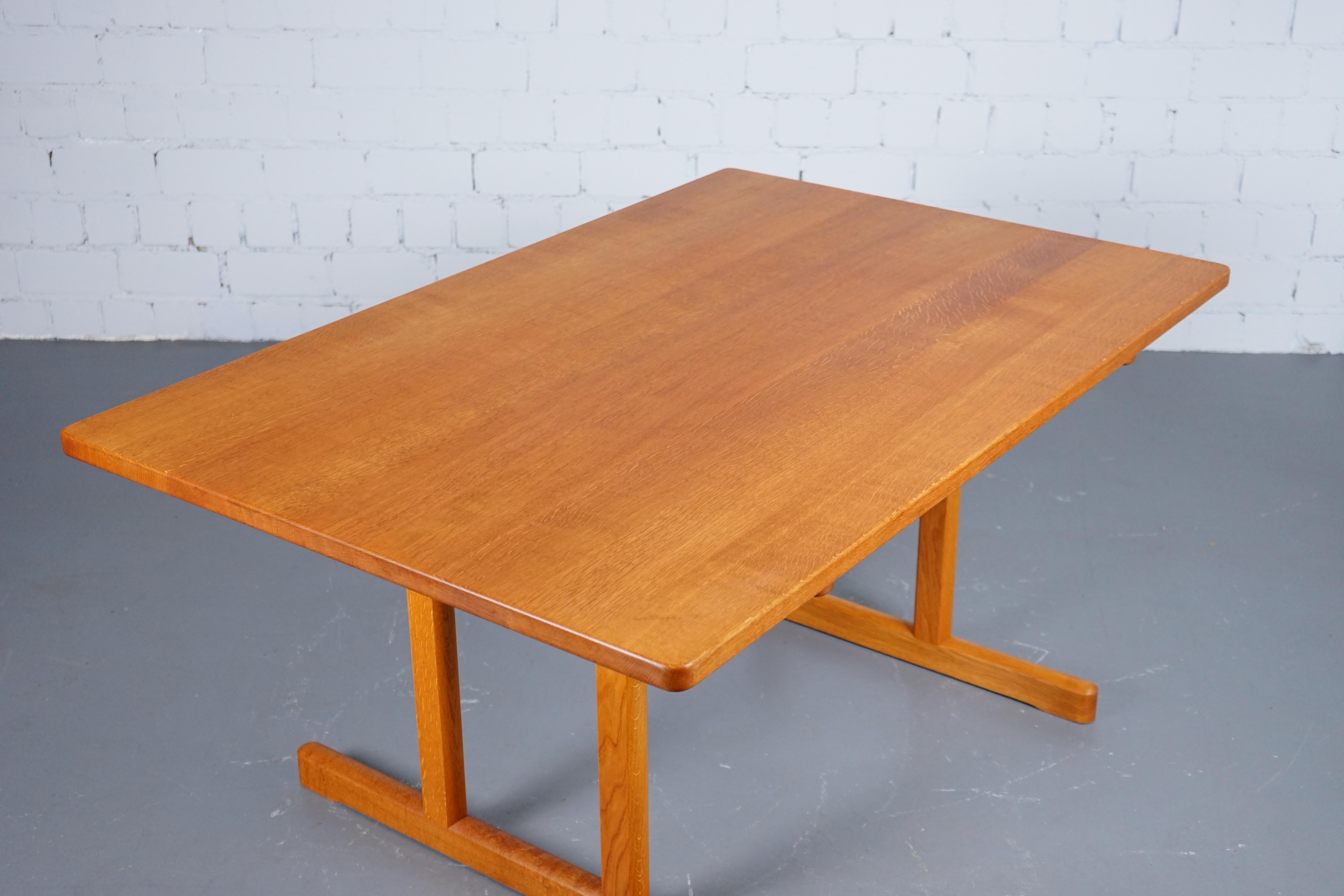 Mid Century 6289 Dining Table by Børge Mogensen for Fredericia, 1960s For Sale 1