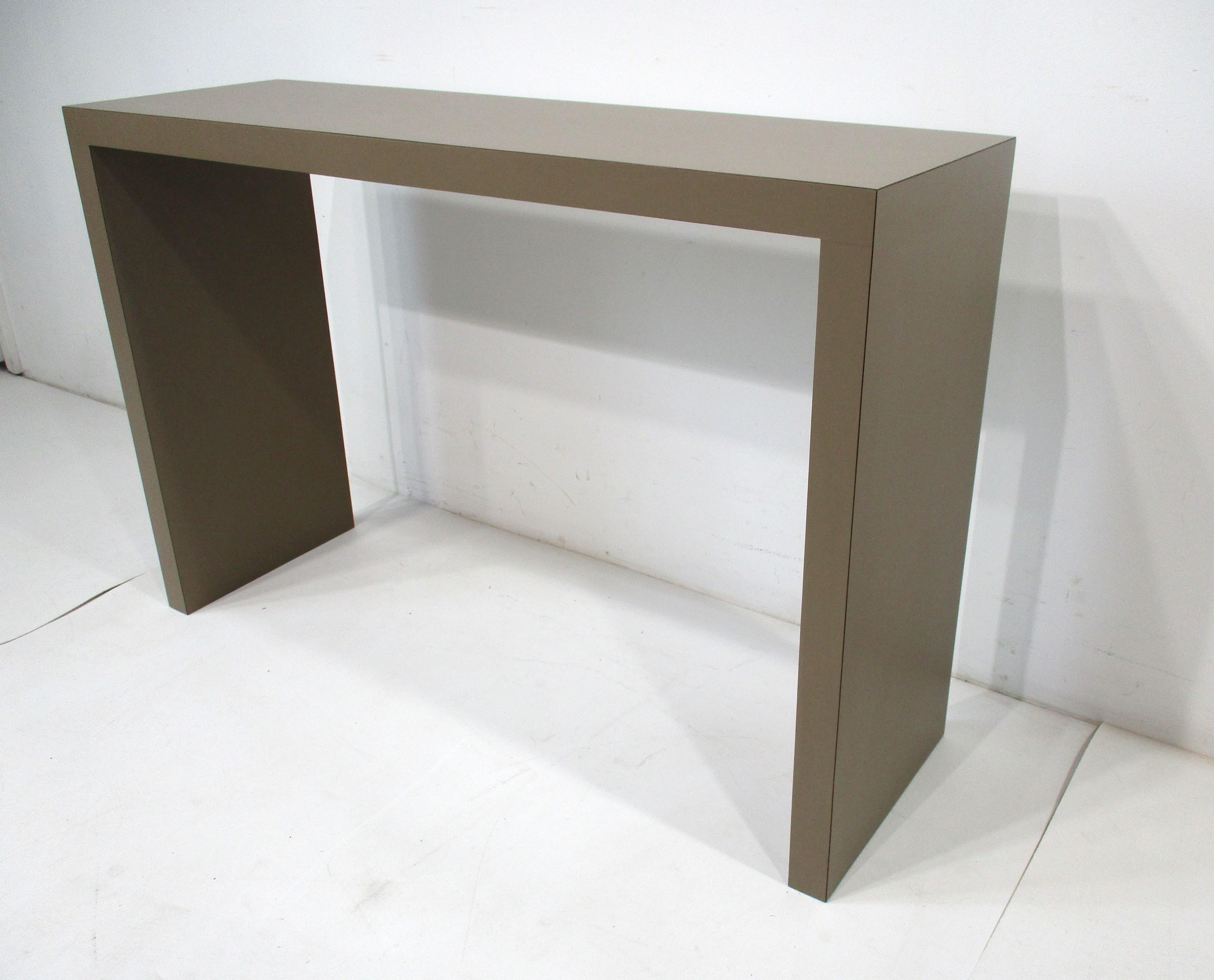 American Mid Century 70's Console Table For Sale