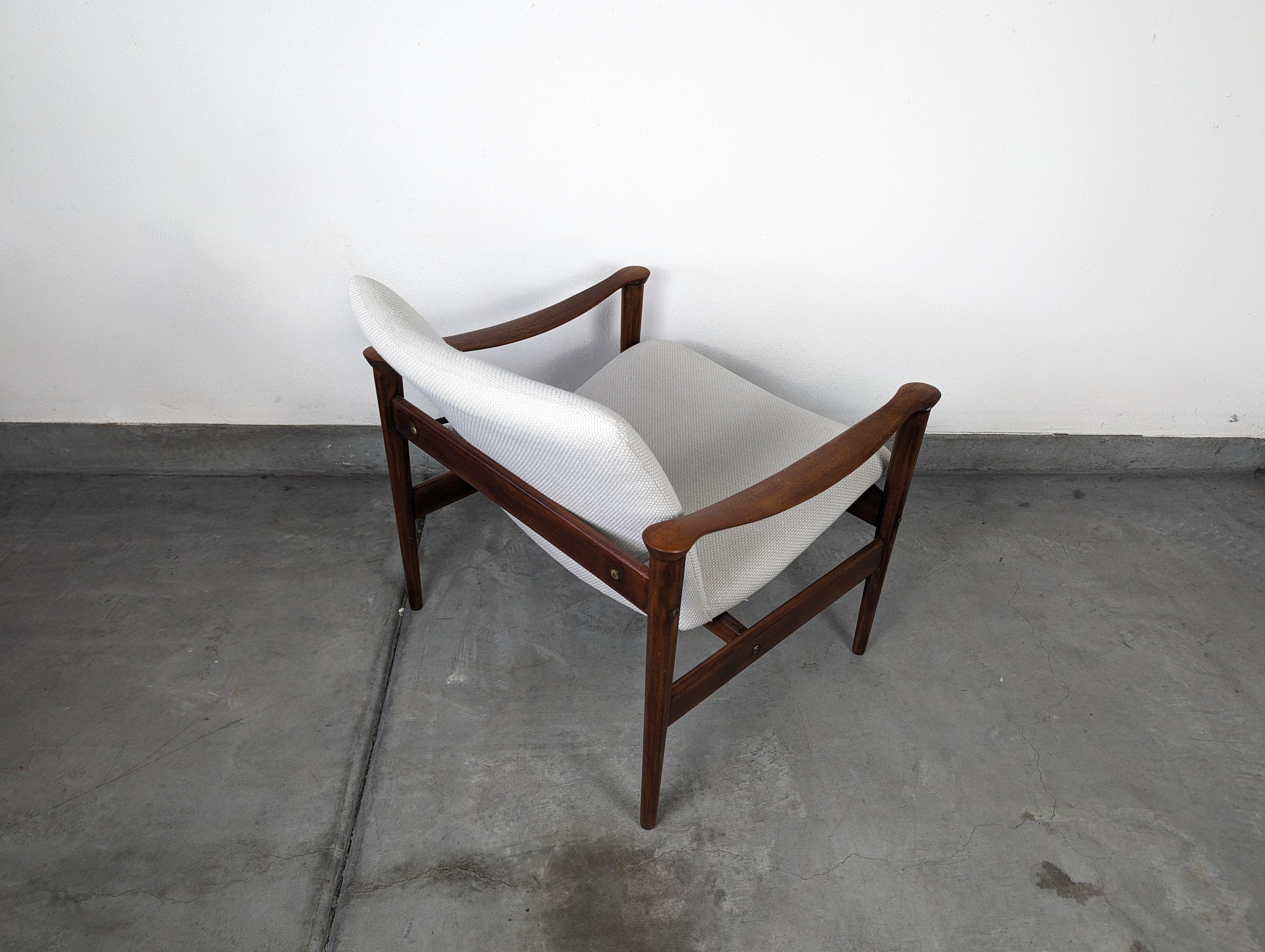Mid Century 711 Lounge Chair by Fredrik Kayser for Vatne Møbelfabrikk, c1950s For Sale 7