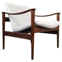 Mid Century 711 Lounge Chair by Fredrik Kayser for Vatne Møbelfabrikk, c1950s