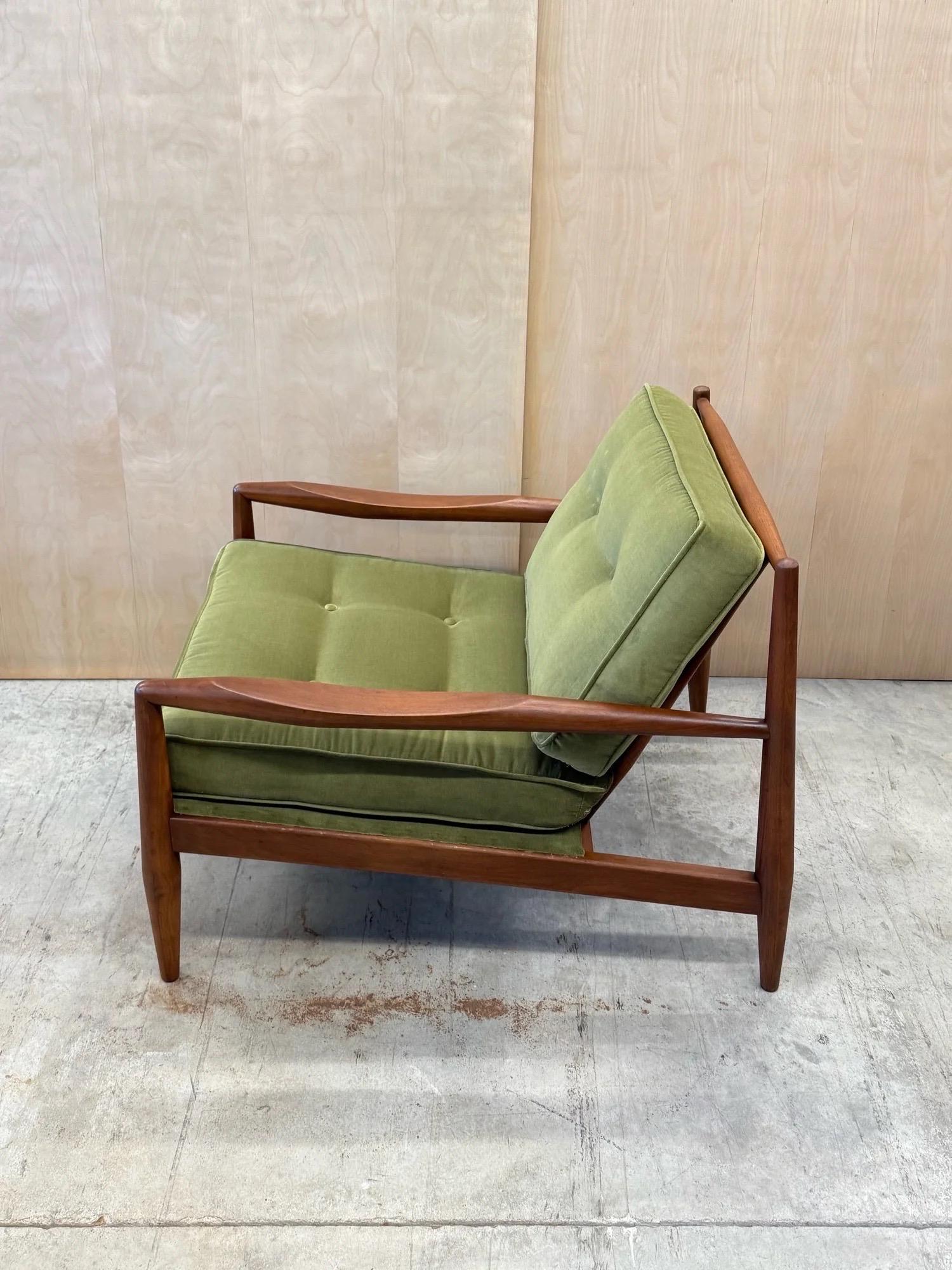 Sillón de mediados de siglo 843-C de Adrian Pearsall para Craft Associates en venta 6