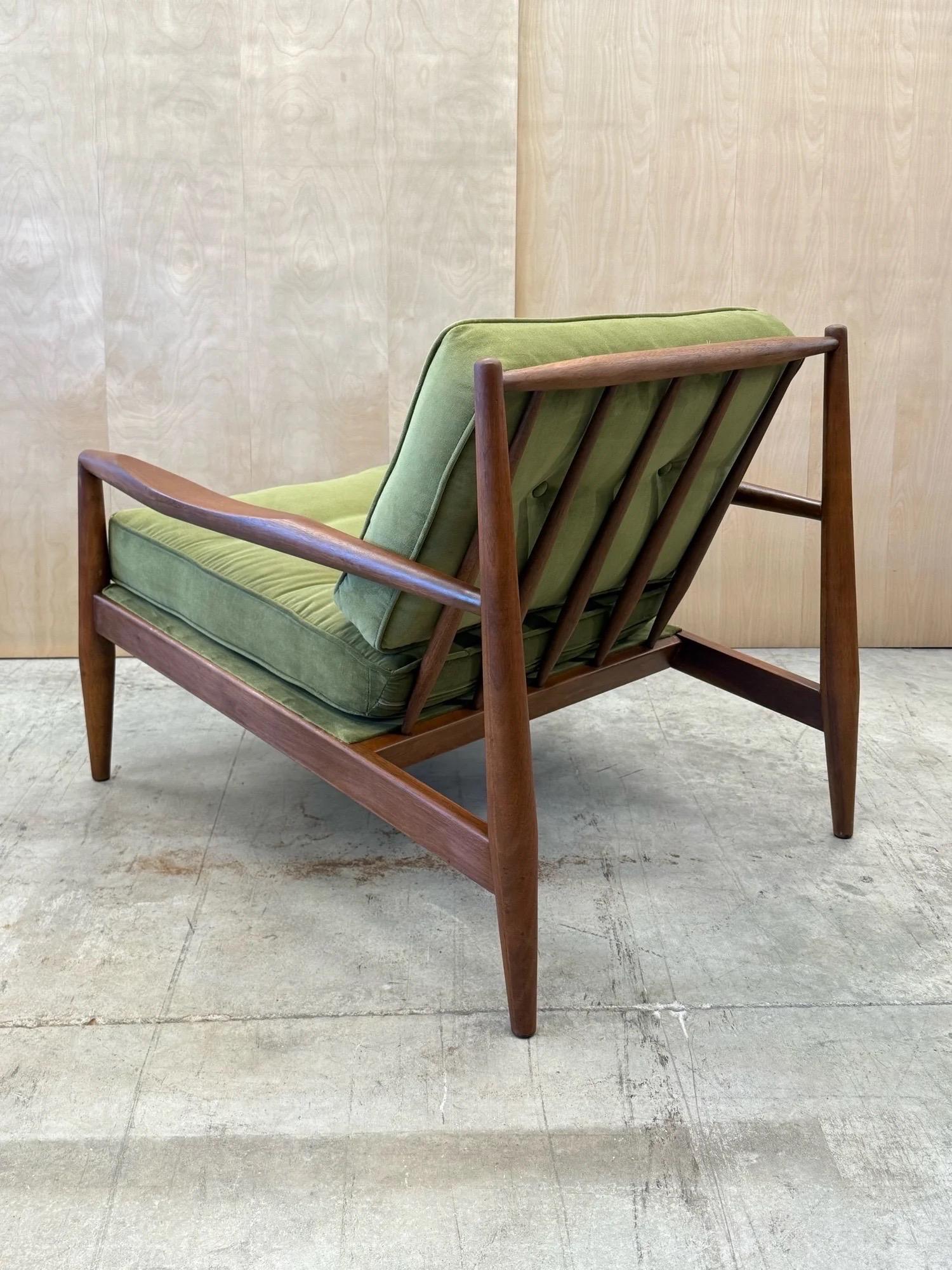 Sillón de mediados de siglo 843-C de Adrian Pearsall para Craft Associates en venta 1
