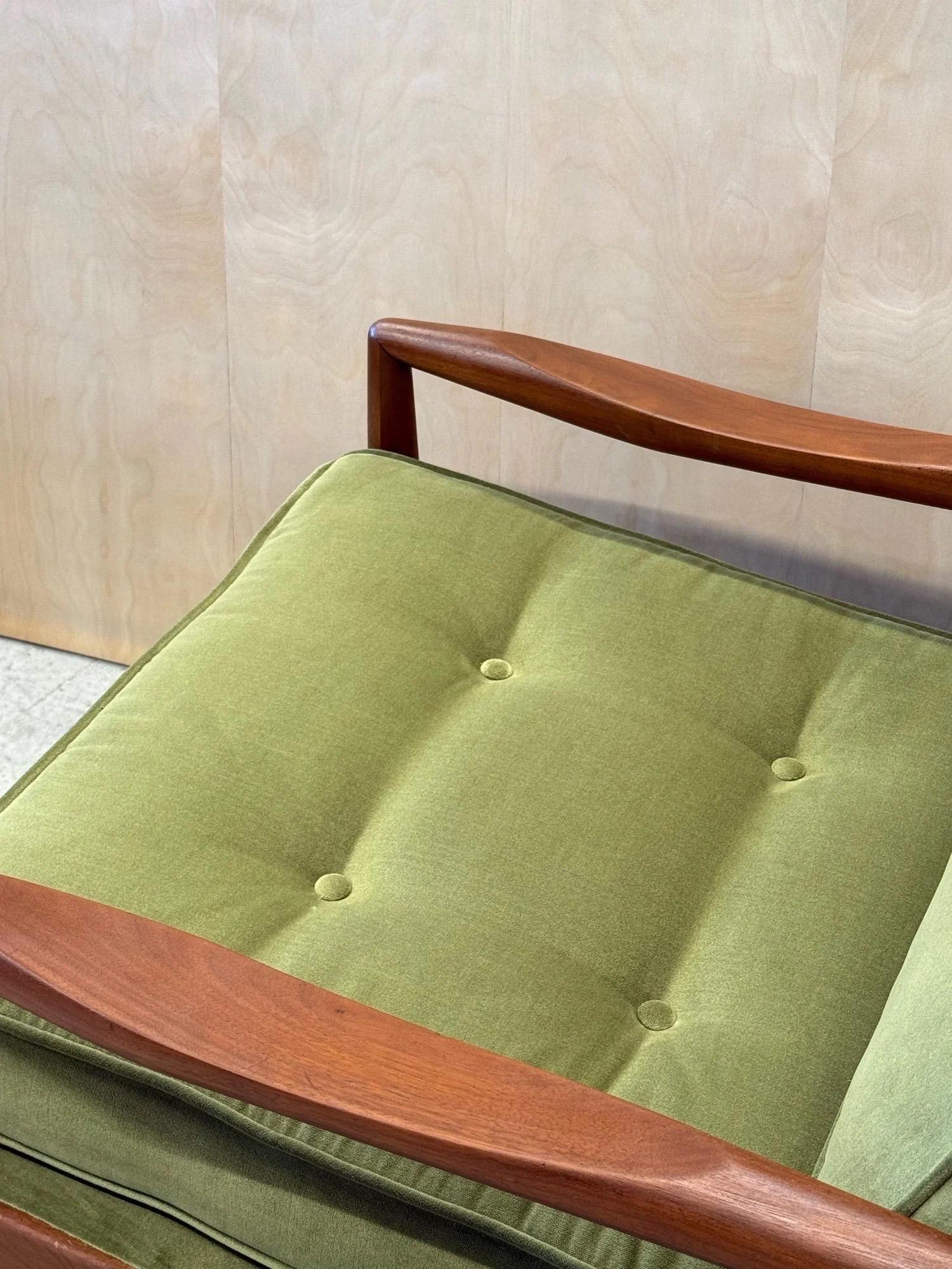Sillón de mediados de siglo 843-C de Adrian Pearsall para Craft Associates en venta 2