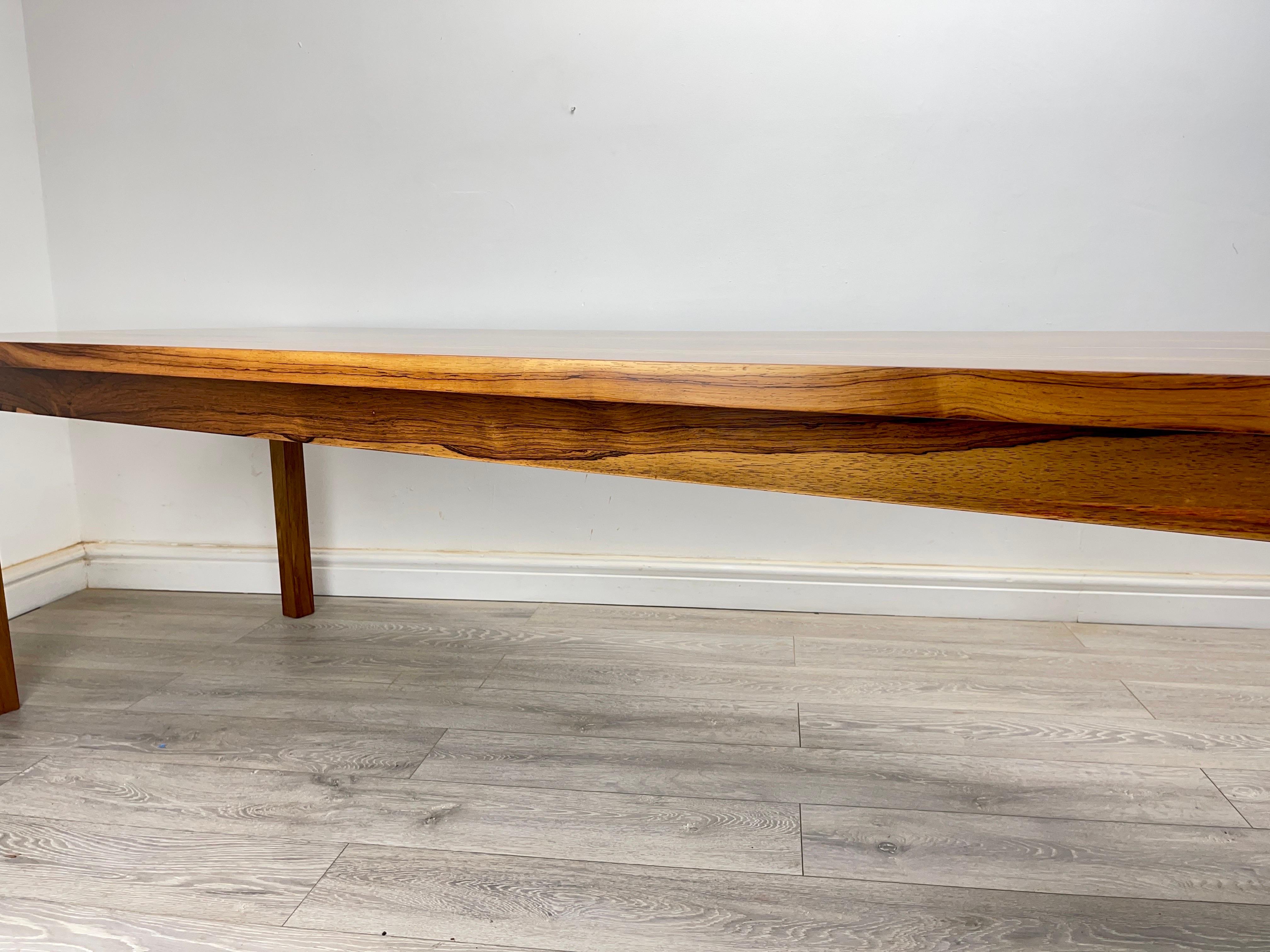 Midcentury Rosewood Dining Table  6