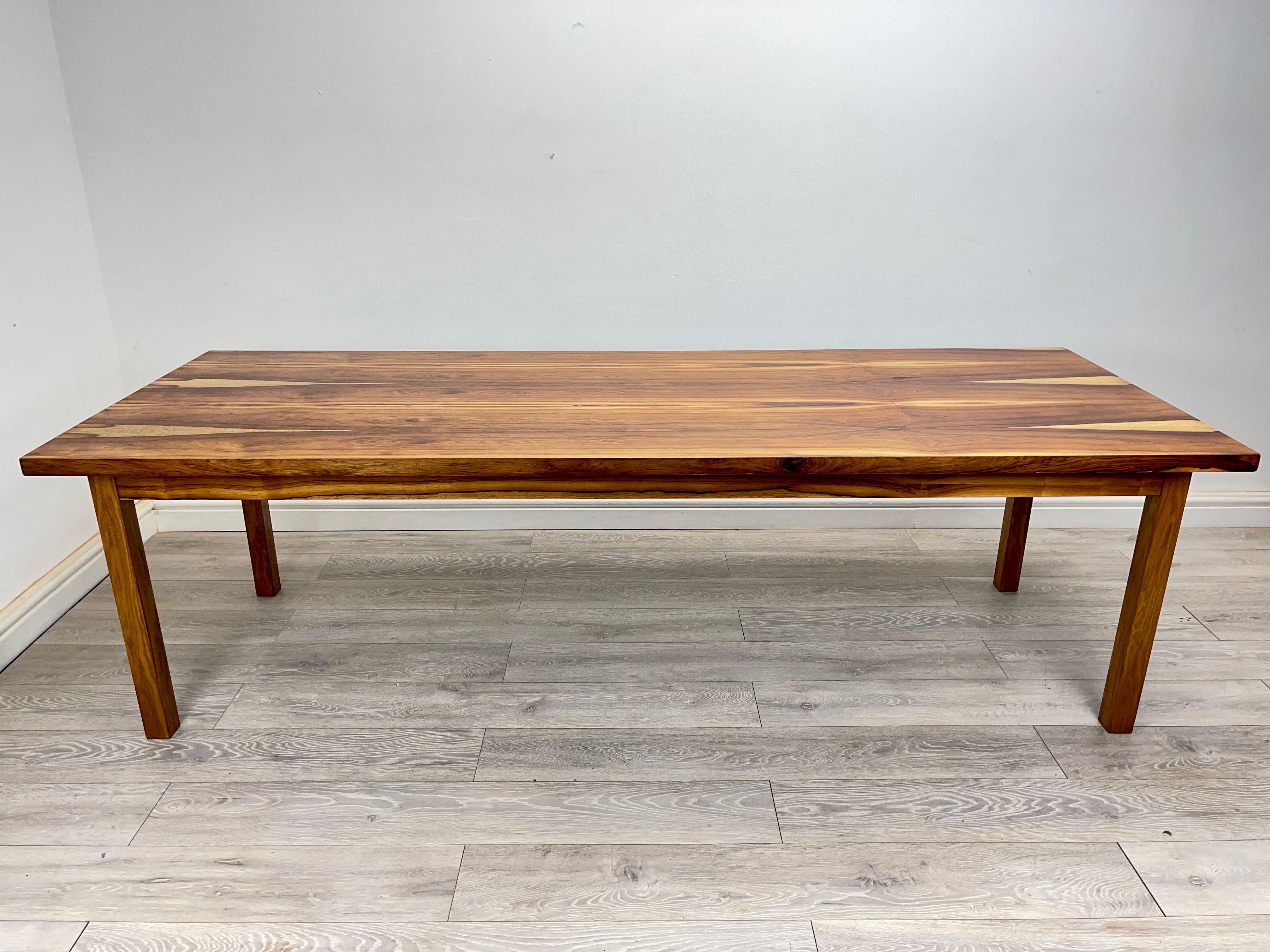 20th Century Midcentury Rosewood Dining Table 