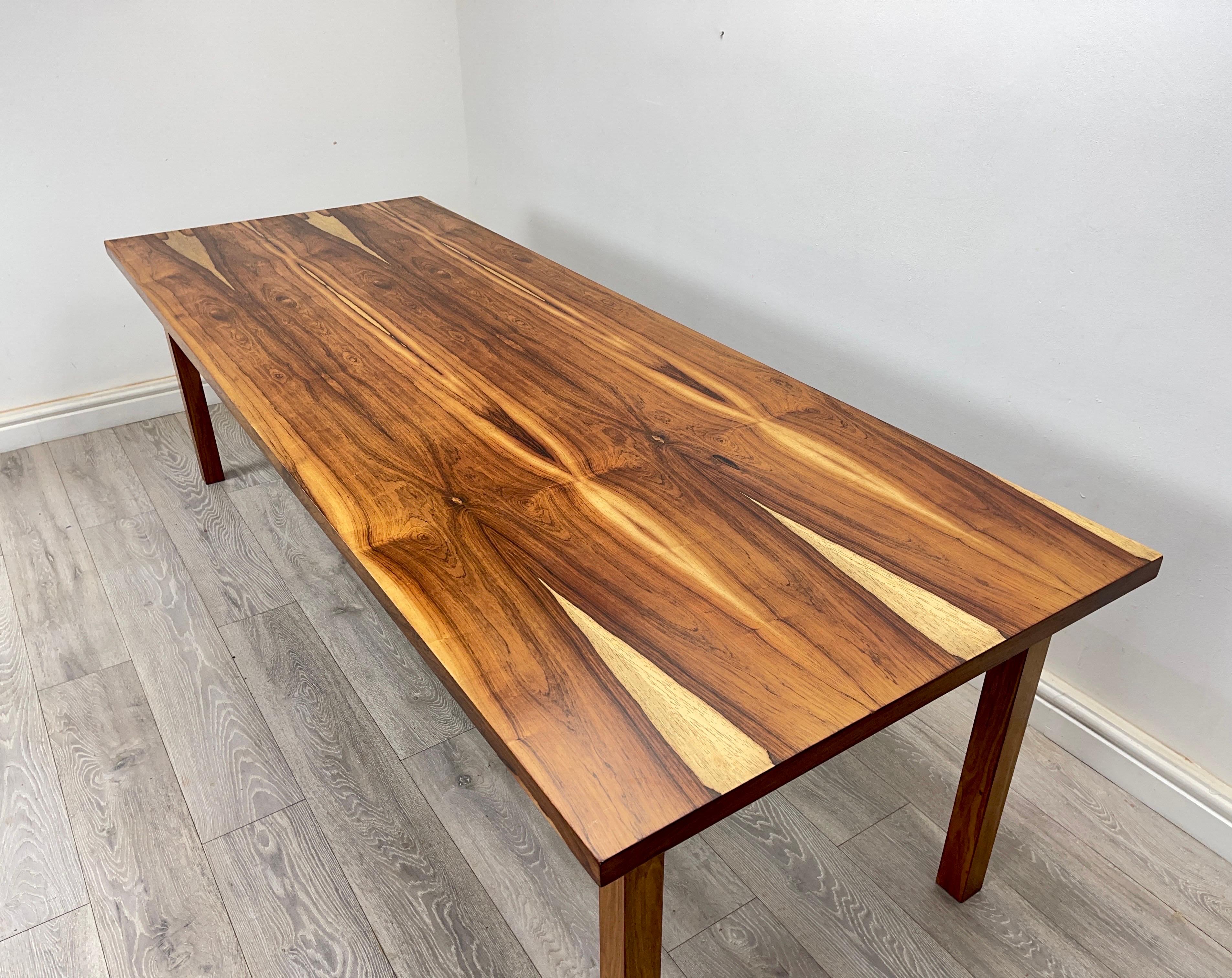 Midcentury Rosewood Dining Table  1