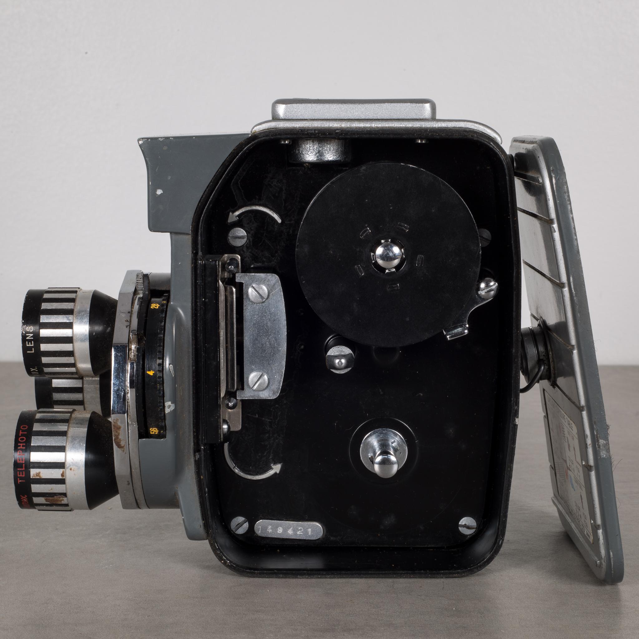 Metal Midcentury Film Camera, circa 1950