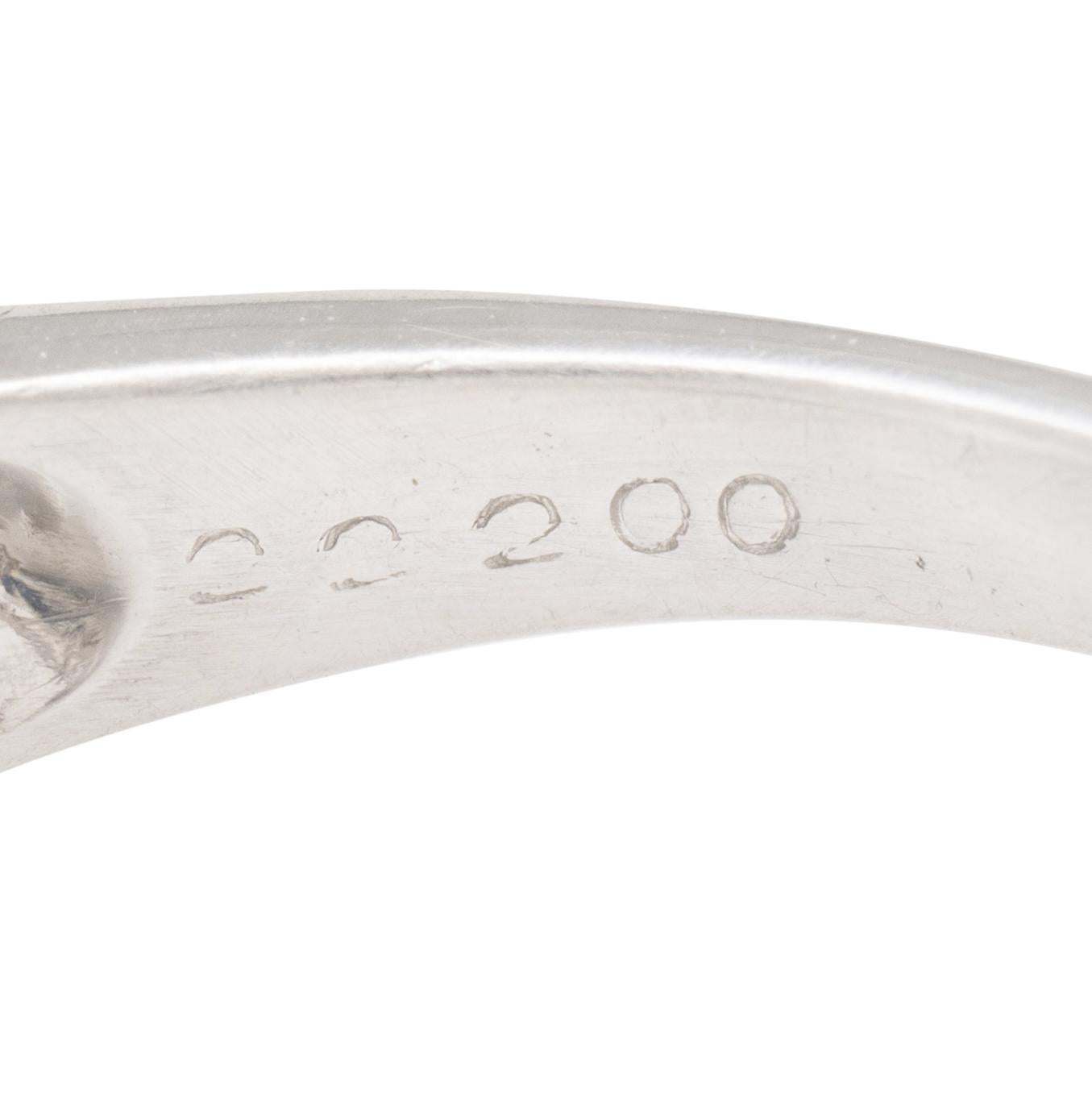 Mid-Century 9.28 CTW No Heat Sapphire Diamond Vintage Cocktail Ring AGL For Sale 3