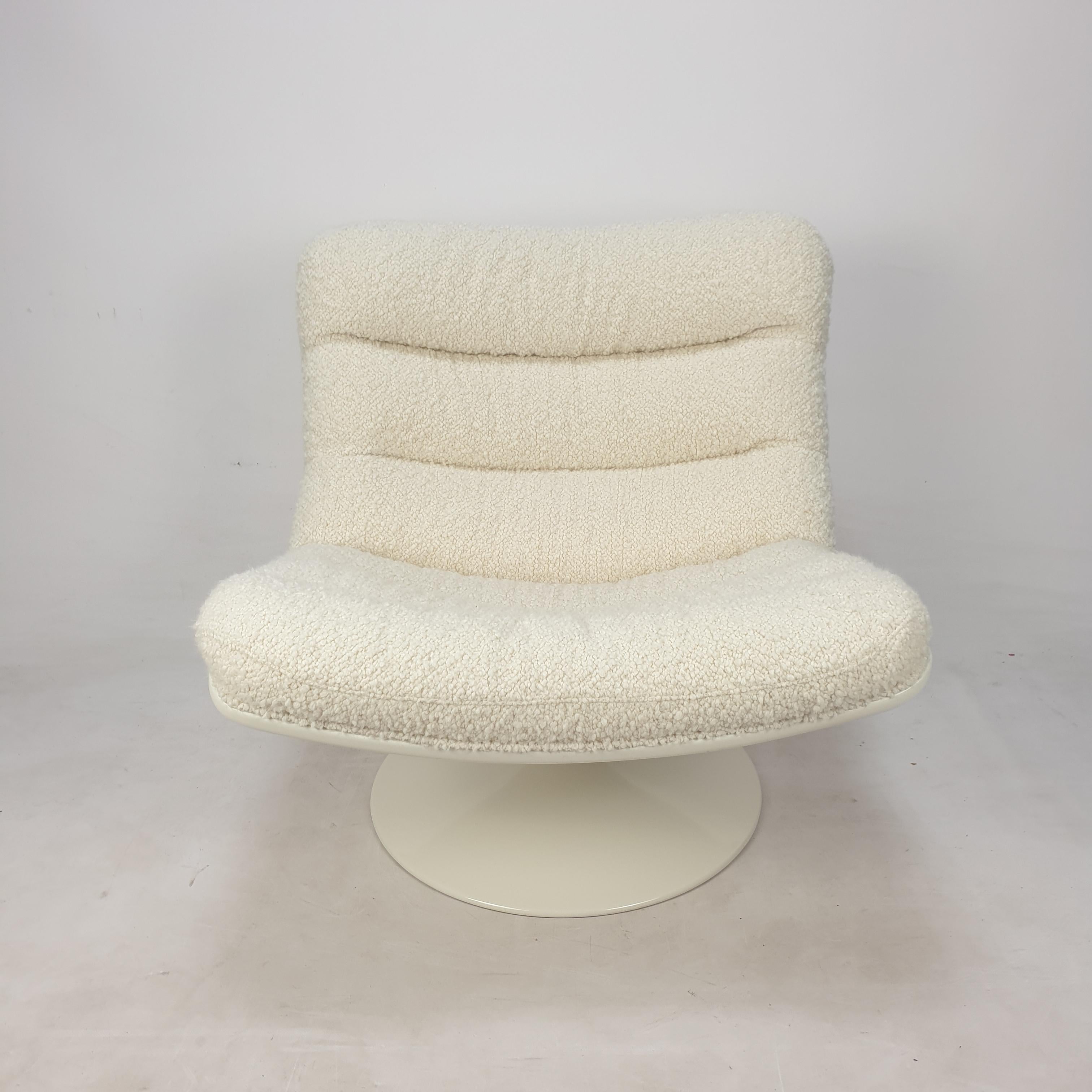 Dutch Mid Century 975 Lounge Chair by Geoffrey Harcourt for Artifort, 1960's