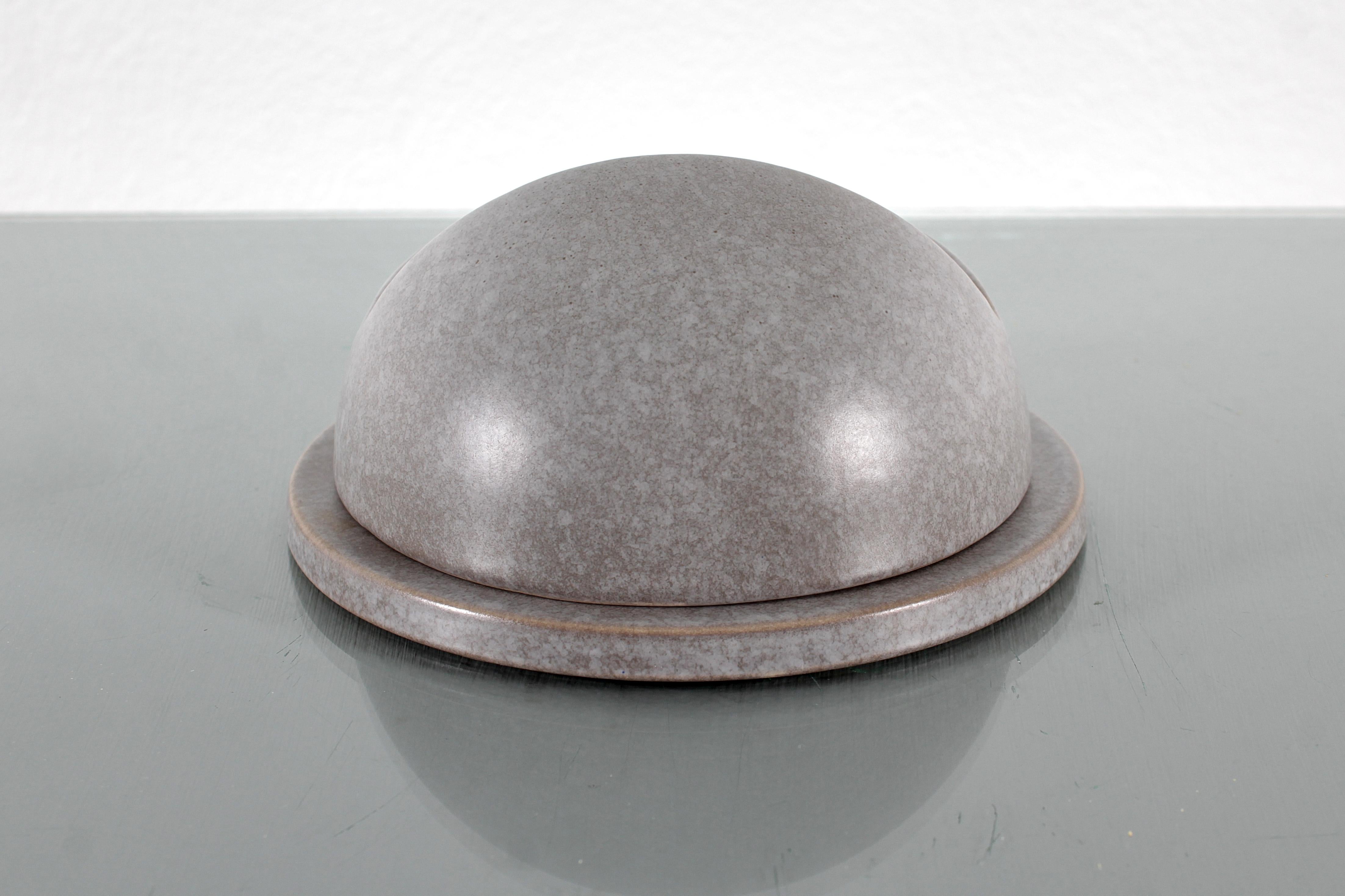 Ceramica Posacenere in ceramica stile A. Mangiarotti, metà secolo, anni '70, Italia in vendita