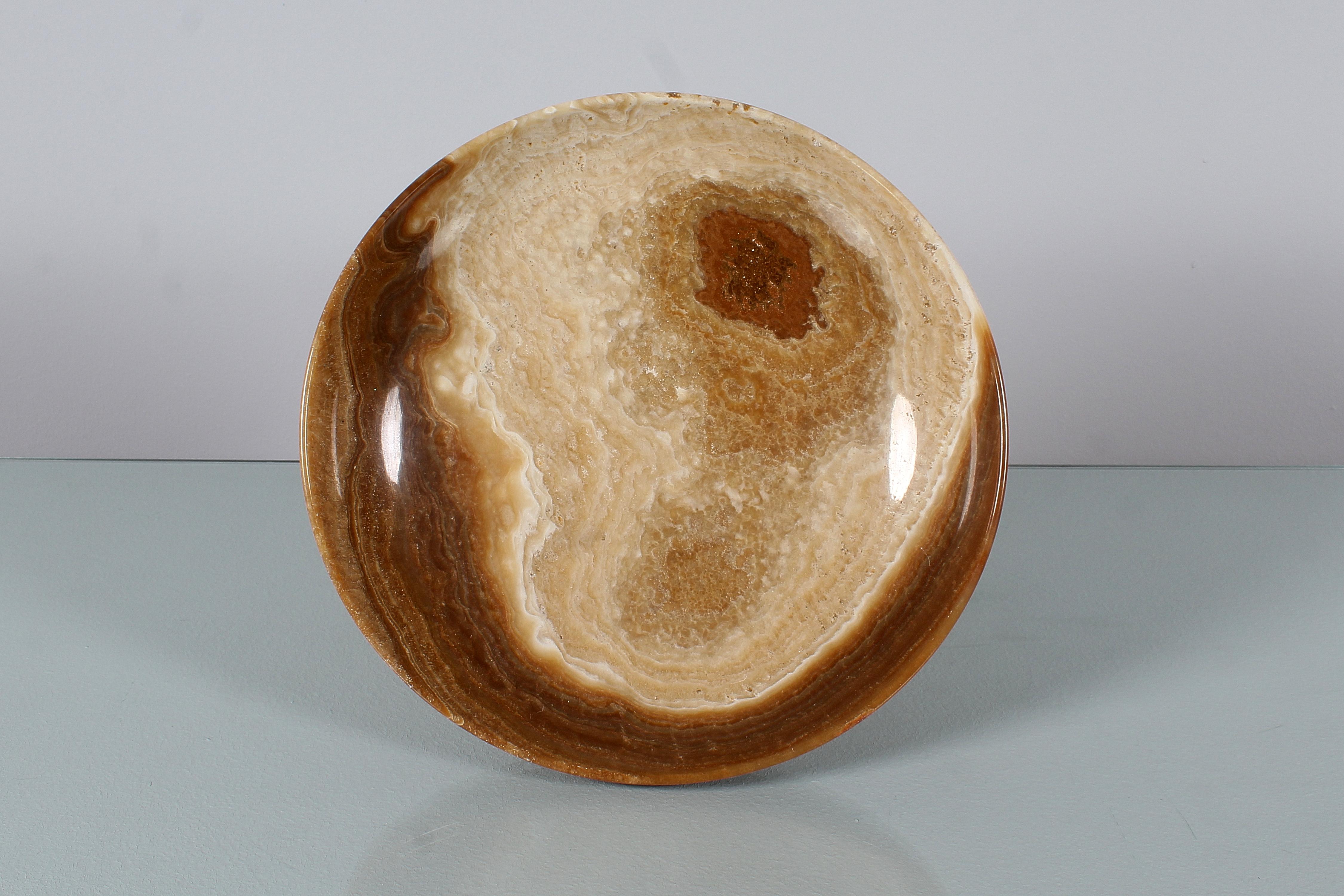 Mid-Century A. Mangiarotti Style Marble Circular Centerpiece 60s Italy In Good Condition For Sale In Palermo, IT