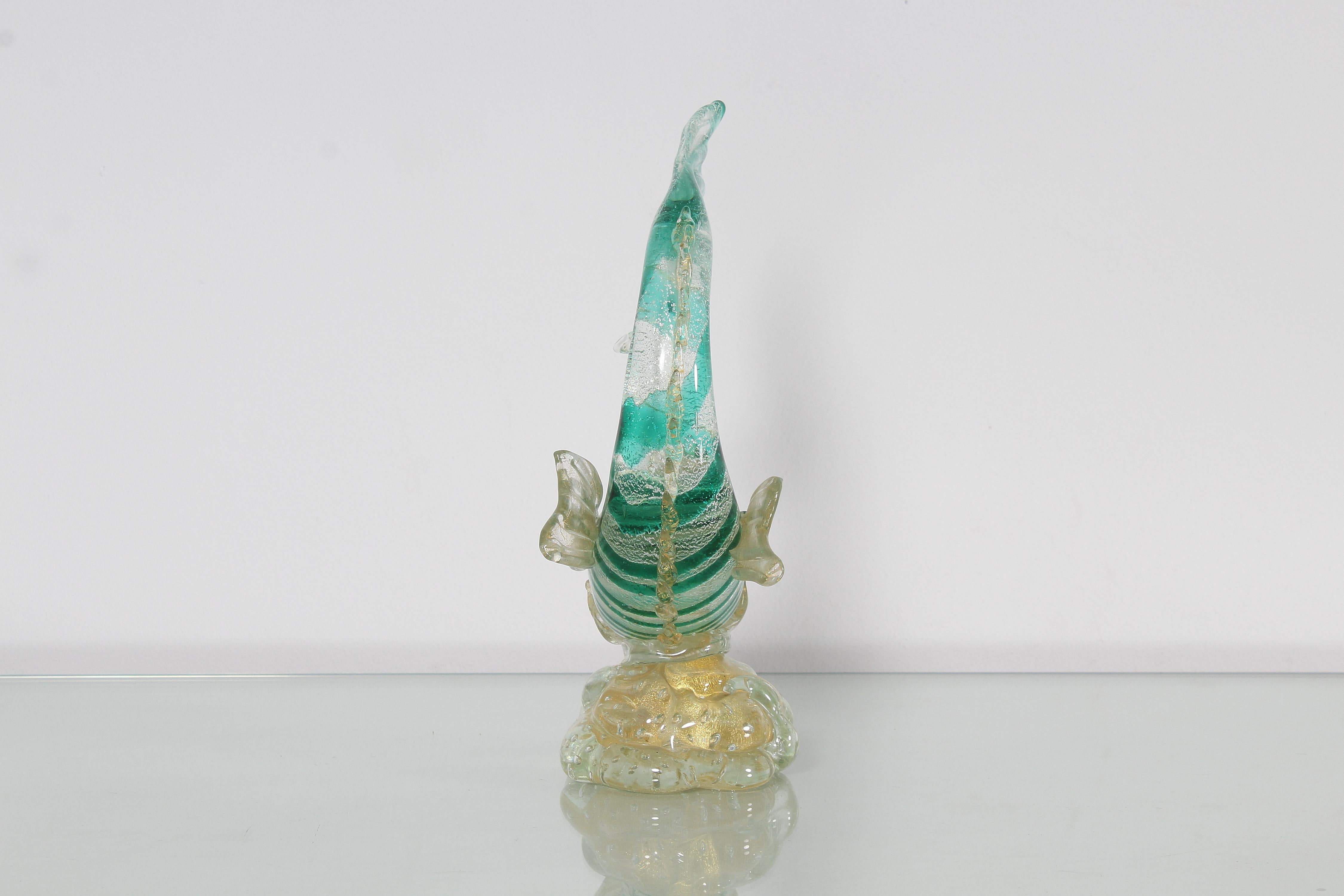 Mid-Century A. Seguso Murano Glass Fish, Italy, 1950 In Good Condition In Palermo, IT