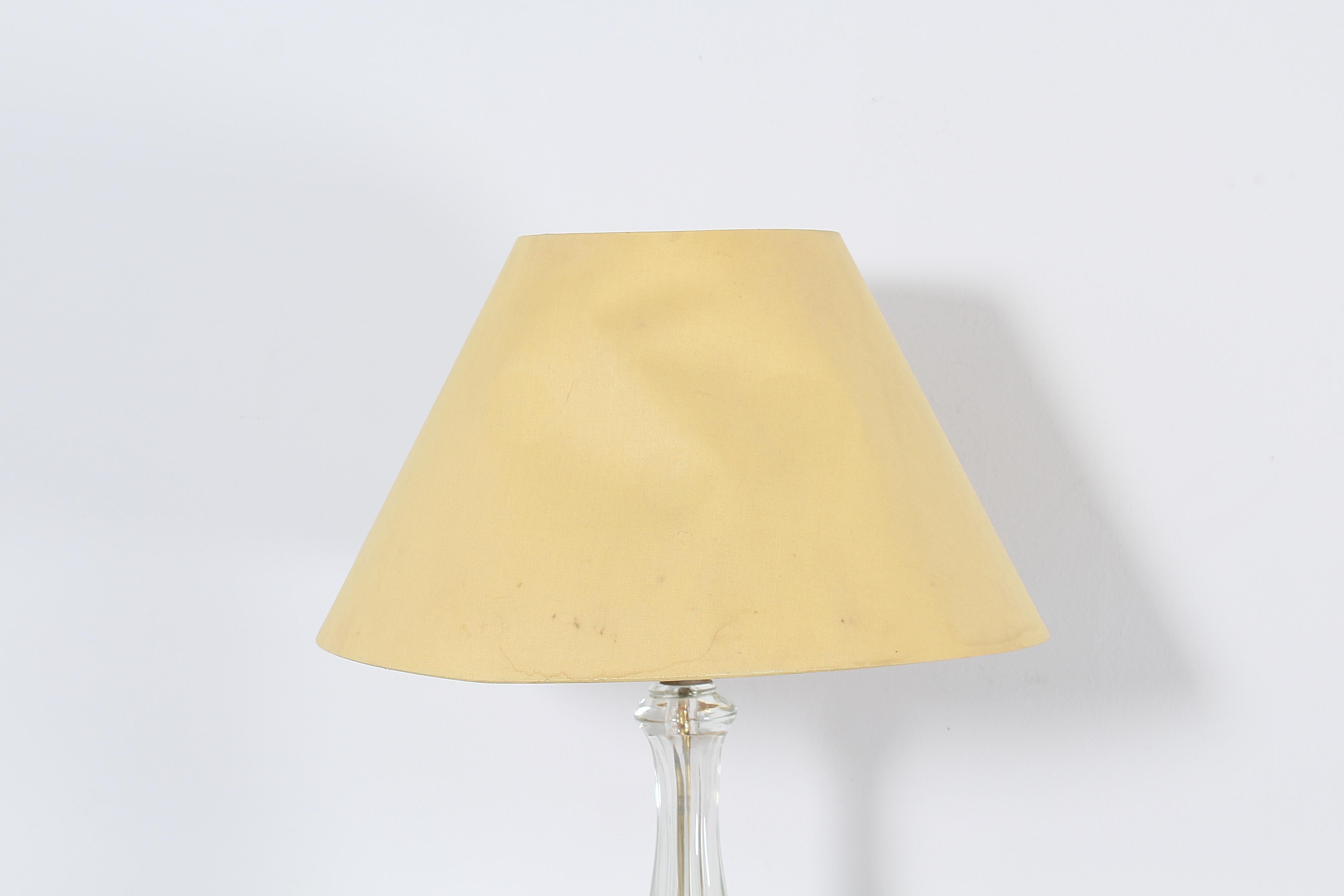 Mid-Century Modern Mid-Century A. Seguso  Murano Glass Table Lamp 40s Italy