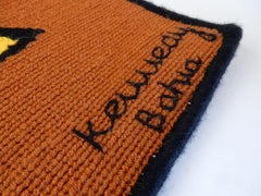 Abstrakter brasilianischer Textilkunst-Wandteppich von Kennedy Bahia aus der Jahrhundertmitte, ca. 1960