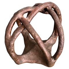 Metà secolo  Bronzo astratto brutalista