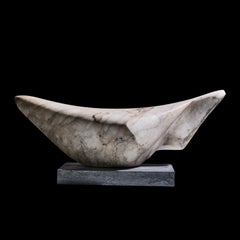 Mid Century Abstract Carved Stone Sculpture