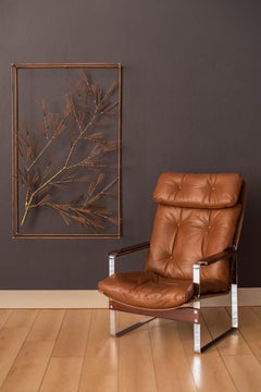 Mid Century Abstract Floating Tree Sculpture by Curtis Jere for Artisan House