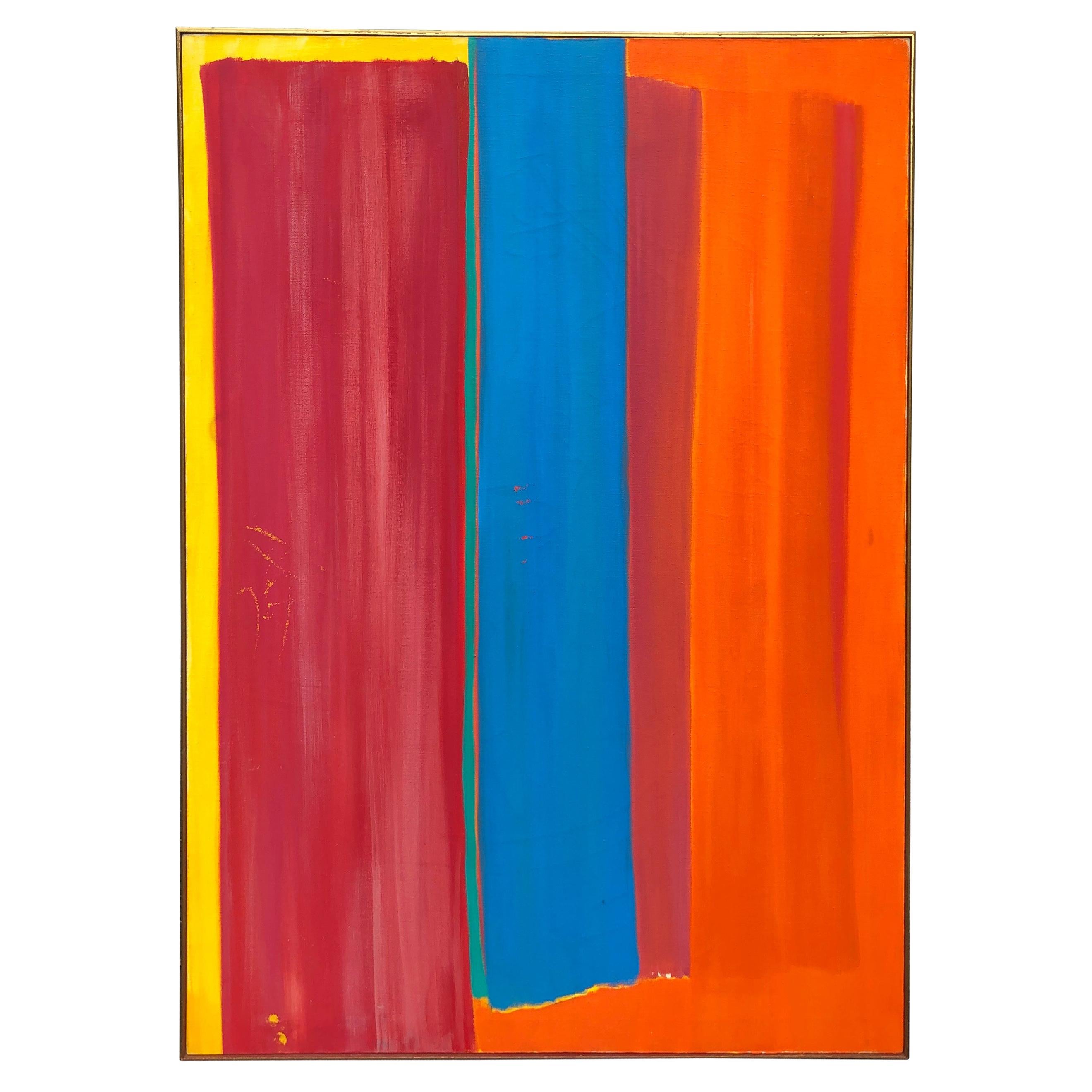 Mid Century Abstract in Primary Colors