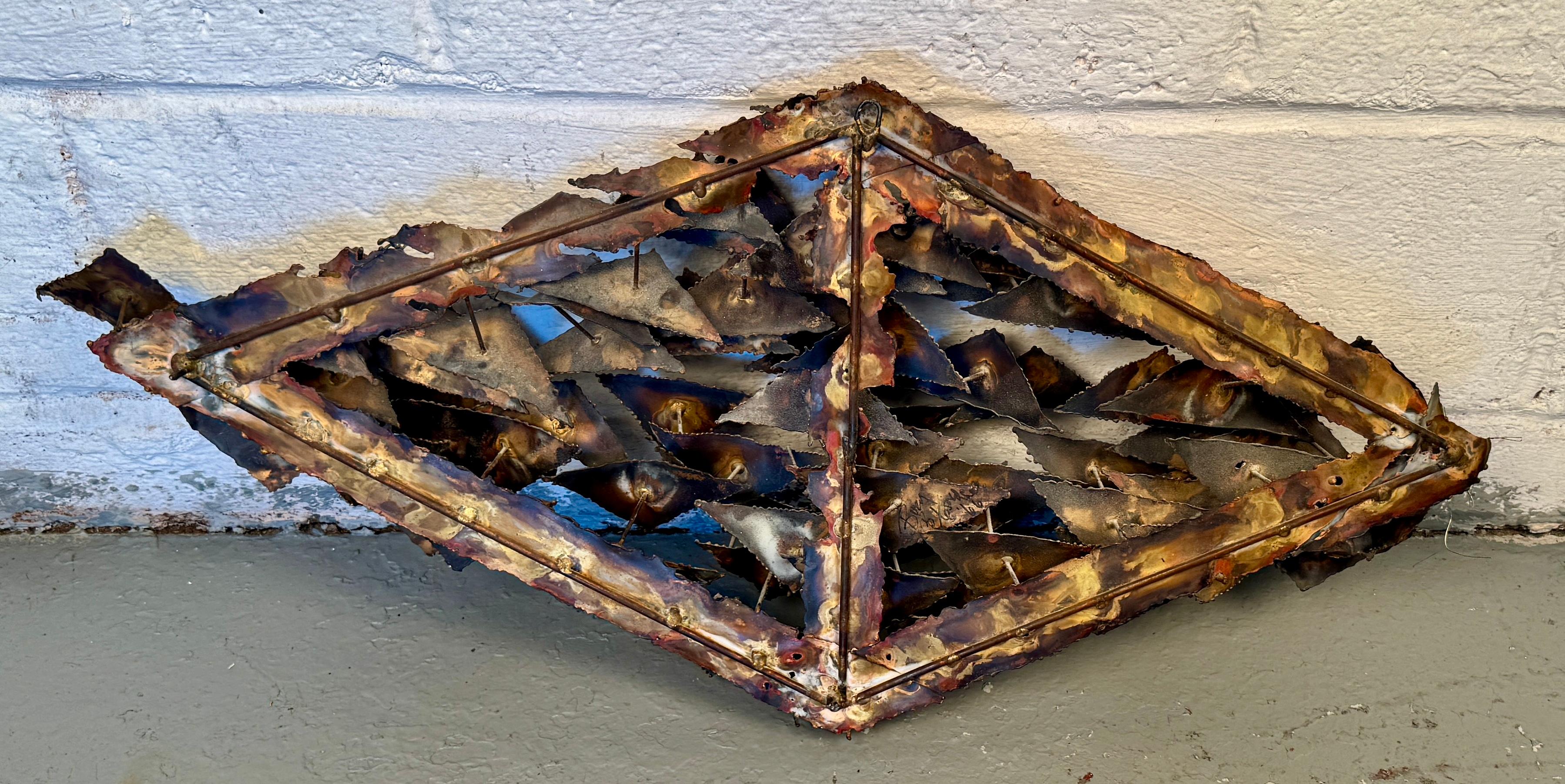 Metal Art Abstracto de Mediados de Siglo en Bueno estado para la venta en Brooklyn, NY