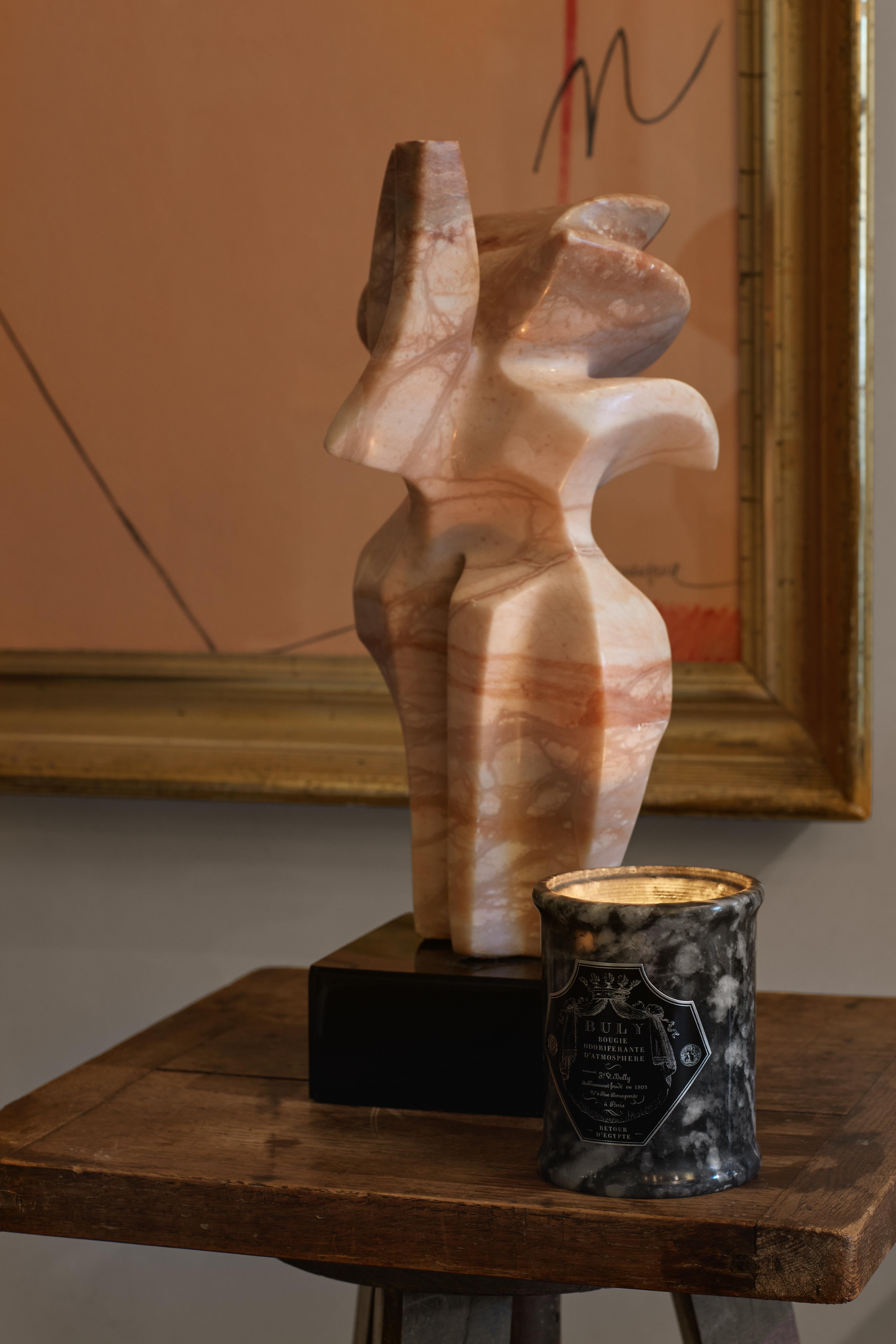 Mid Century Abstract Nude Marble Sculpture by, Robert Bery Signed  1953 For Sale 7
