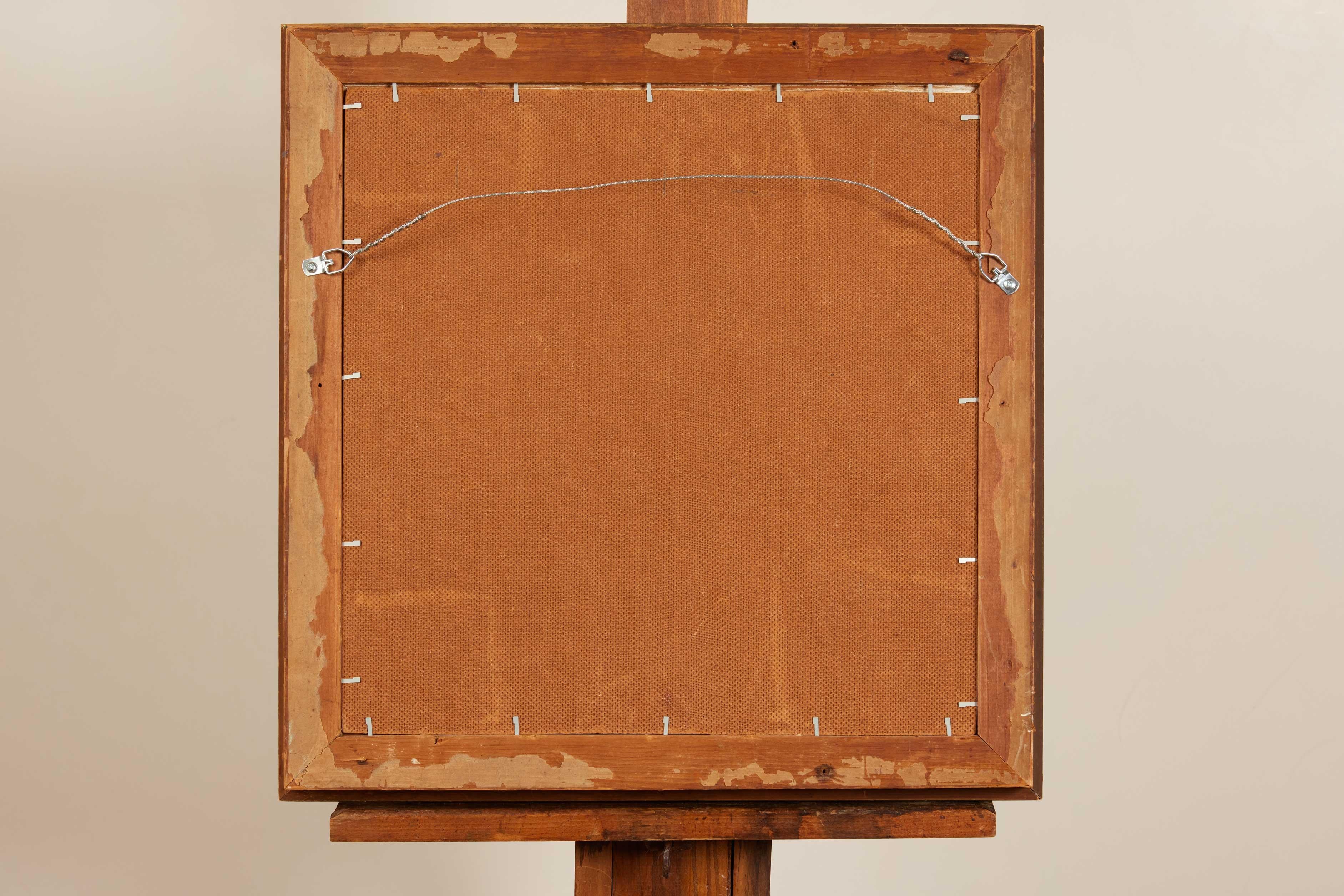 Abstraktes Gemälde von Flora Crockett, Moderne der Mitte des Jahrhunderts (1892-1979)  (Mitte des 20. Jahrhunderts) im Angebot