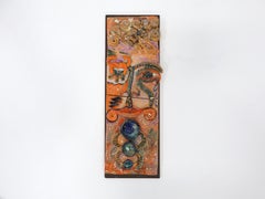 Mid-Century Abstract Wall Sculpture