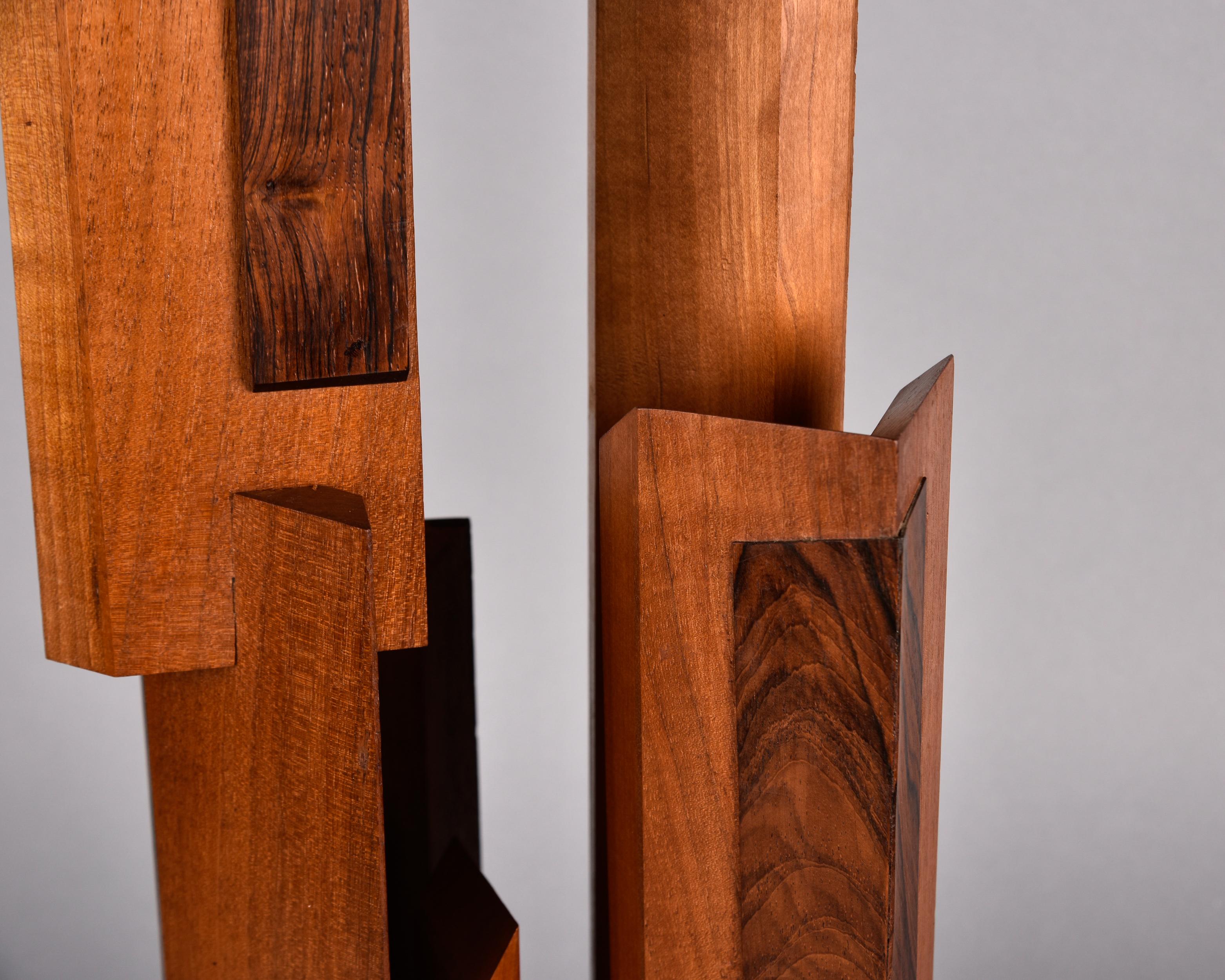 Mid Century Abstract Wood Sculpture by Gibb Taylor 6