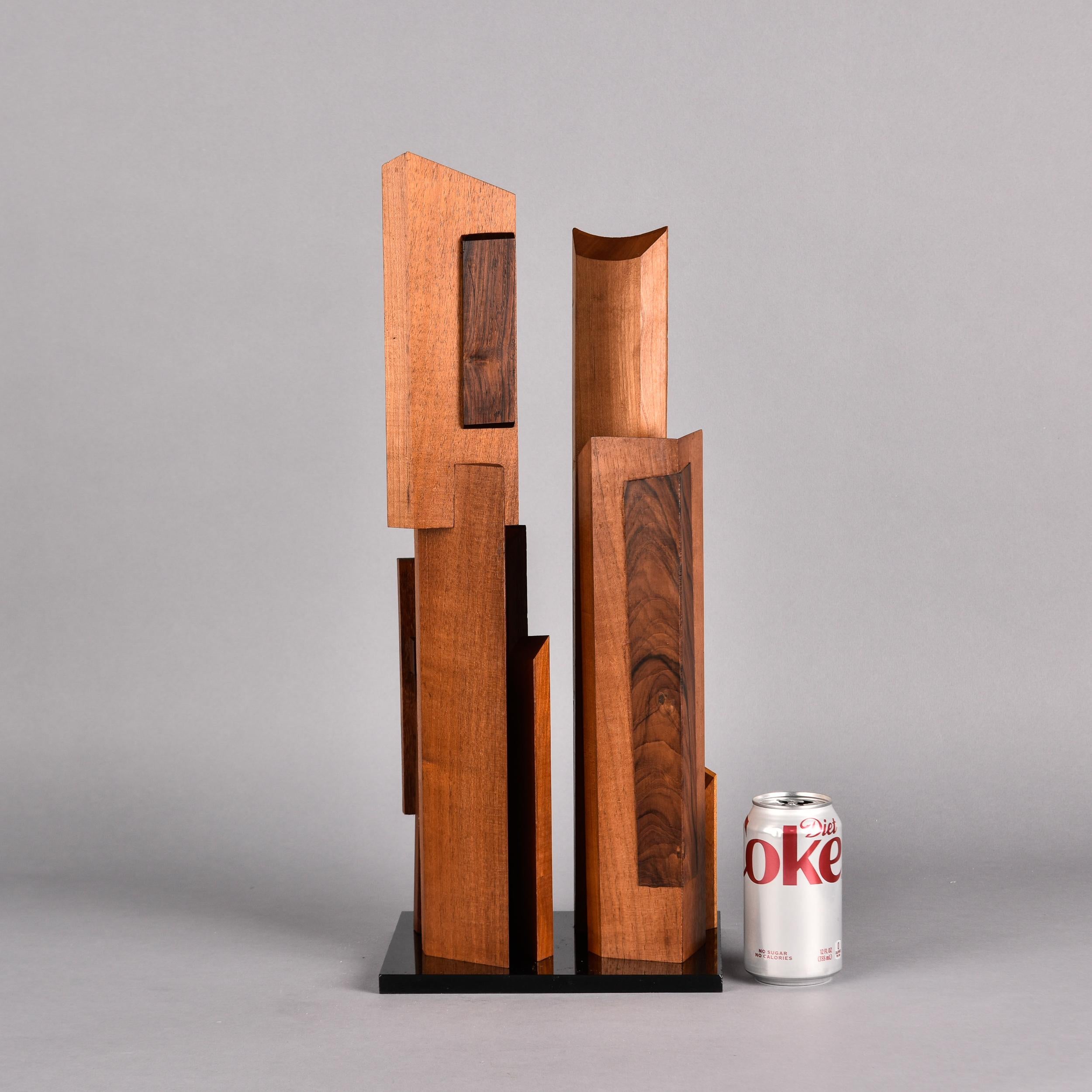 Mid-Century Modern Mid Century Abstract Wood Sculpture by Gibb Taylor
