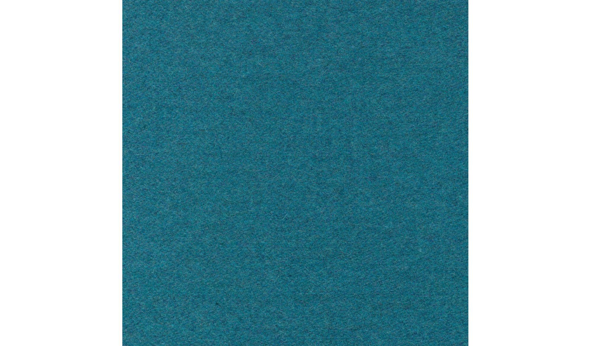Mid Century Acqua Blue Wool Armchair, Zenon Baczyk, Poland, 1960s For Sale 2