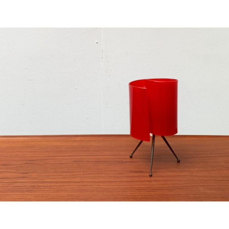 Mid-Century Acryl Tripod Table Lamp, 1960s For Sale 6