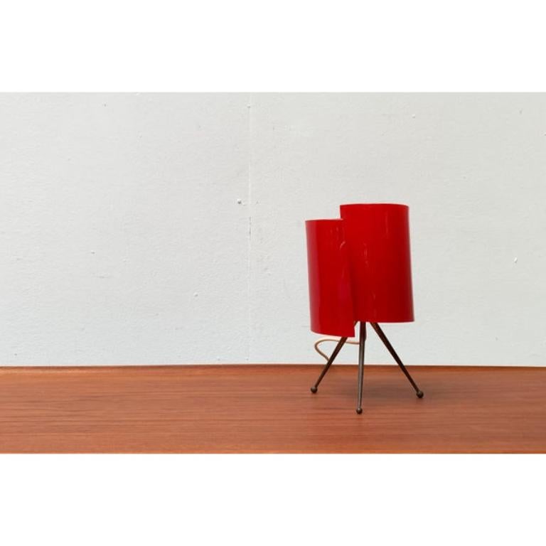 Mid-Century Modern Mid-Century Acryl Tripod Table Lamp, 1960s For Sale