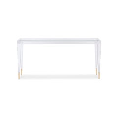 Mid Century Acrylic Console Table
