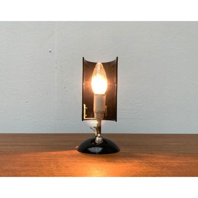Lampe de table en verre acrylique du milieu du siècle, années 1960 en vente 5