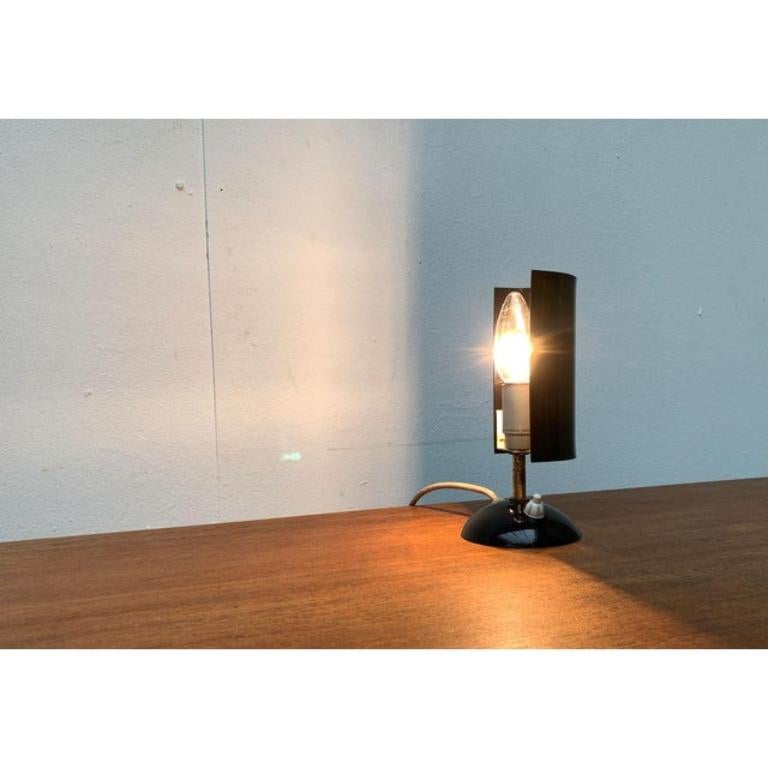 Lampe de table en verre acrylique du milieu du siècle, années 1960 Excellent état - En vente à Hamburg, DE