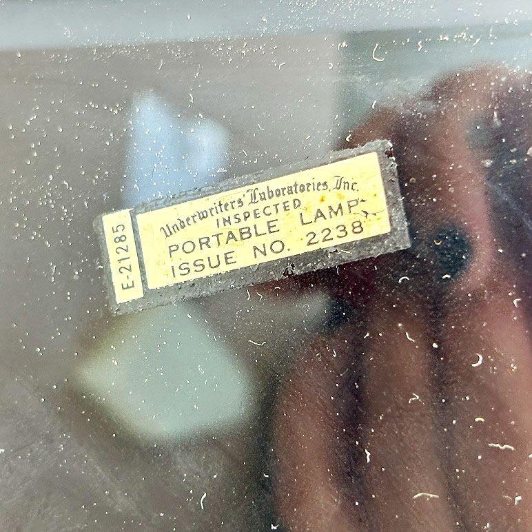 Lámpara de sobremesa acrílica de mediados de siglo Hula Girl Silueta de palmera de medianoche by Moss en venta 6