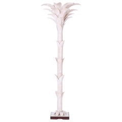 Midcentury Acrylic Palm Tree Floor Lamp
