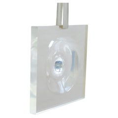 Lenscopio da parete in acrilico di metà secolo di Karl Gerstner Swiss, anni '60