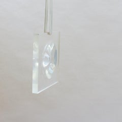 Lenscopio da parete in acrilico della metà del secolo scorso di Karl Gerstner Swiss, 1960 Mobil