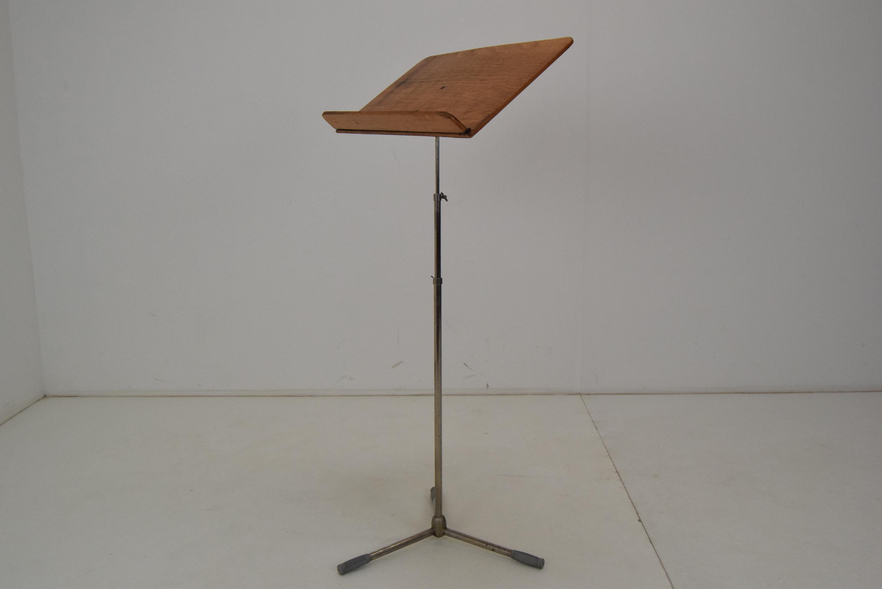 antique wooden music stand