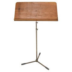 Mid-Century Adjustable and Folding Music Stand, 1960's