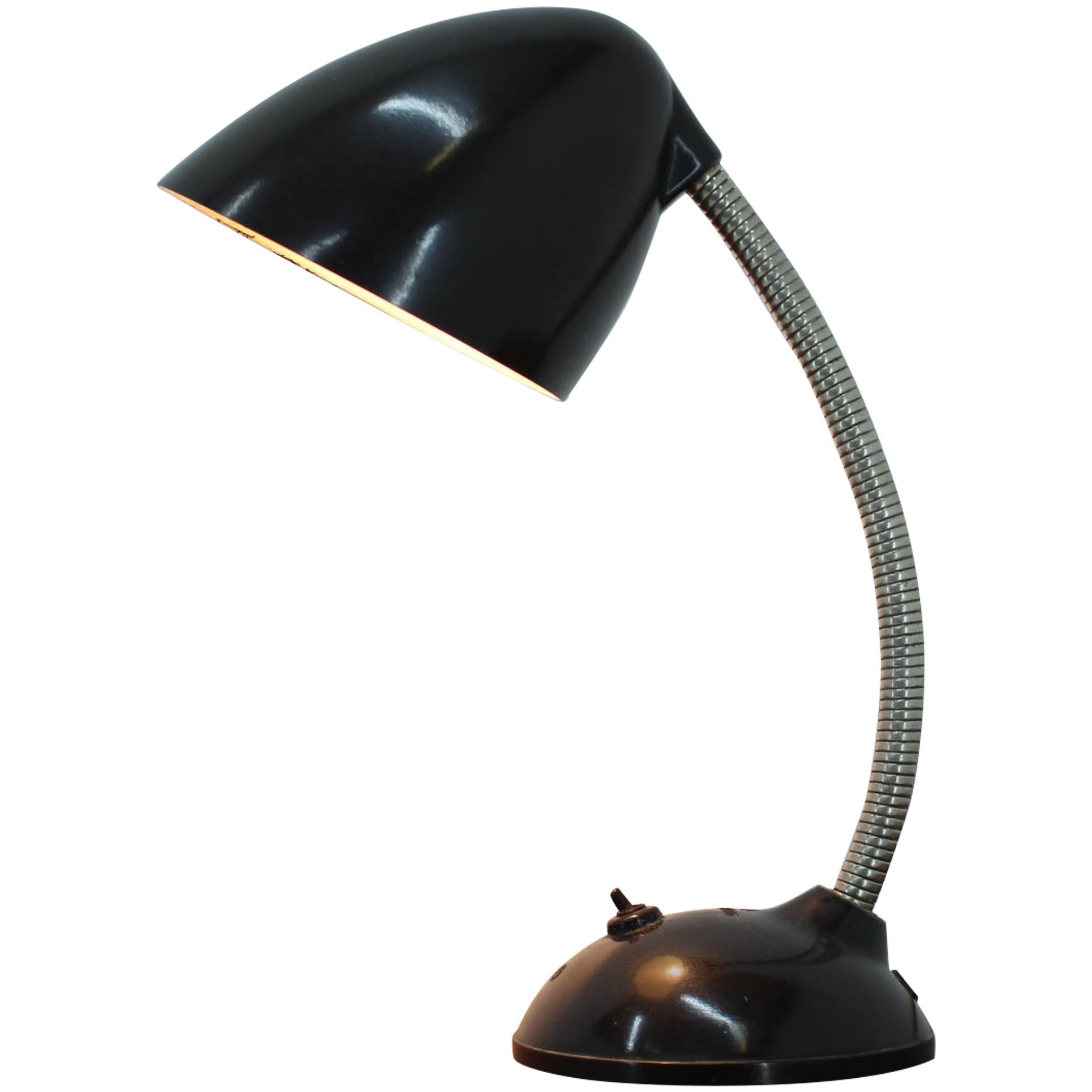 Midcentury Adjustable Bakelite Table Lamp by Eric Kirkman Cole, 1950s