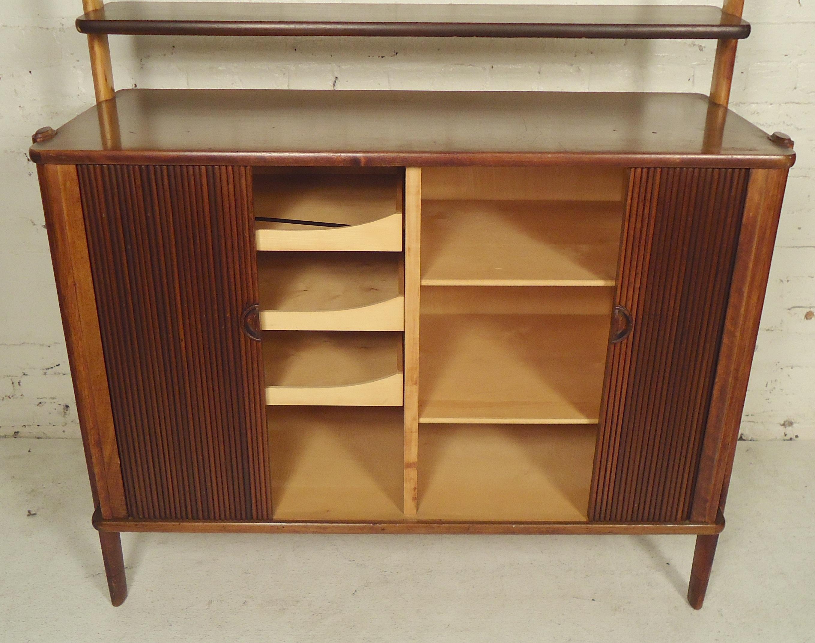 Mid-20th Century Midcentury Adjustable Bookcase