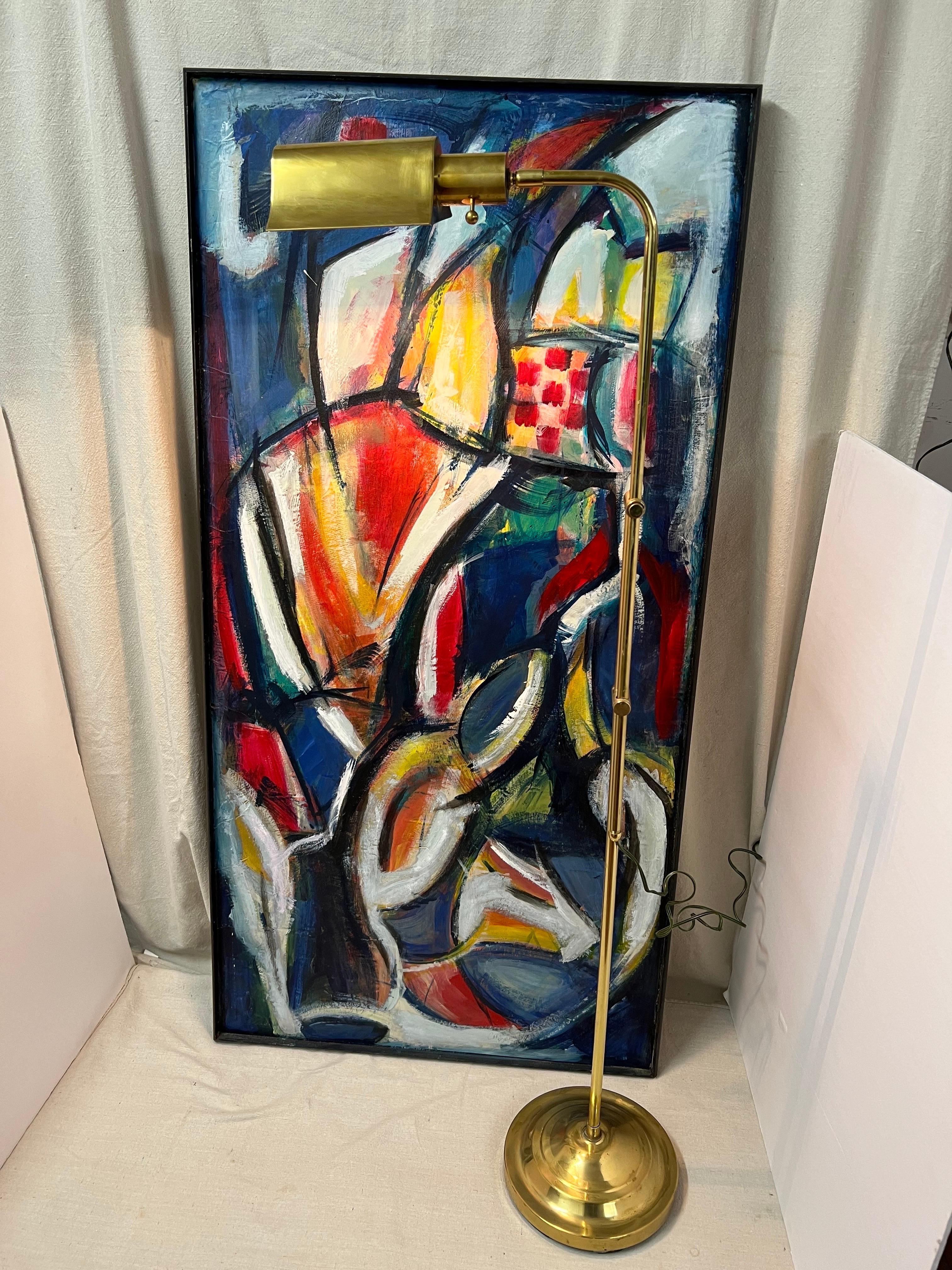 pharmacy style floor lamp