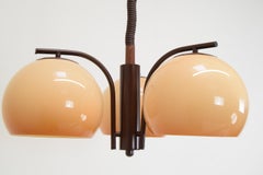 Mid-Century Adjustable Chandelier, 1970s