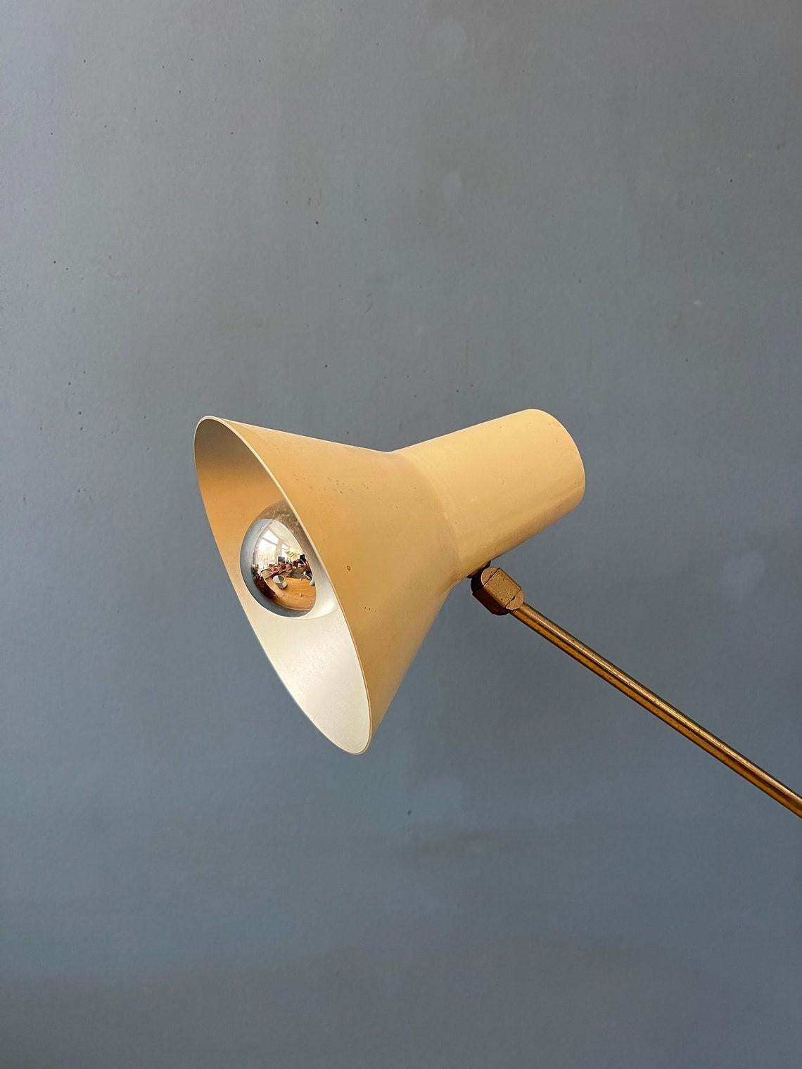 Mid Century Adjustable Clamp Desk Lamp, 1970s For Sale 1