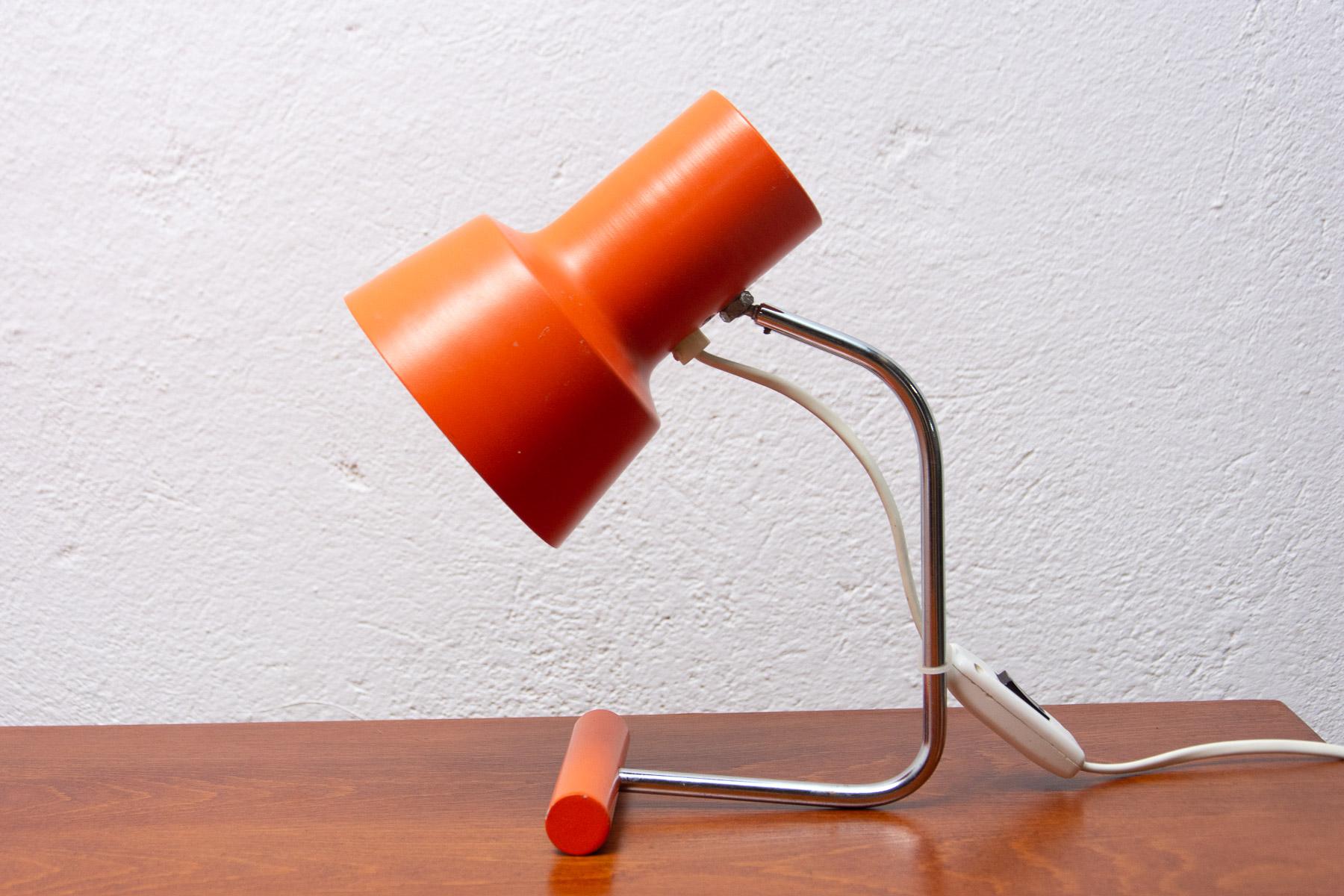 Mid-Century Adjustable Desk Lamp by Josef Hurka for Napako, Czechoslovakia For Sale 5