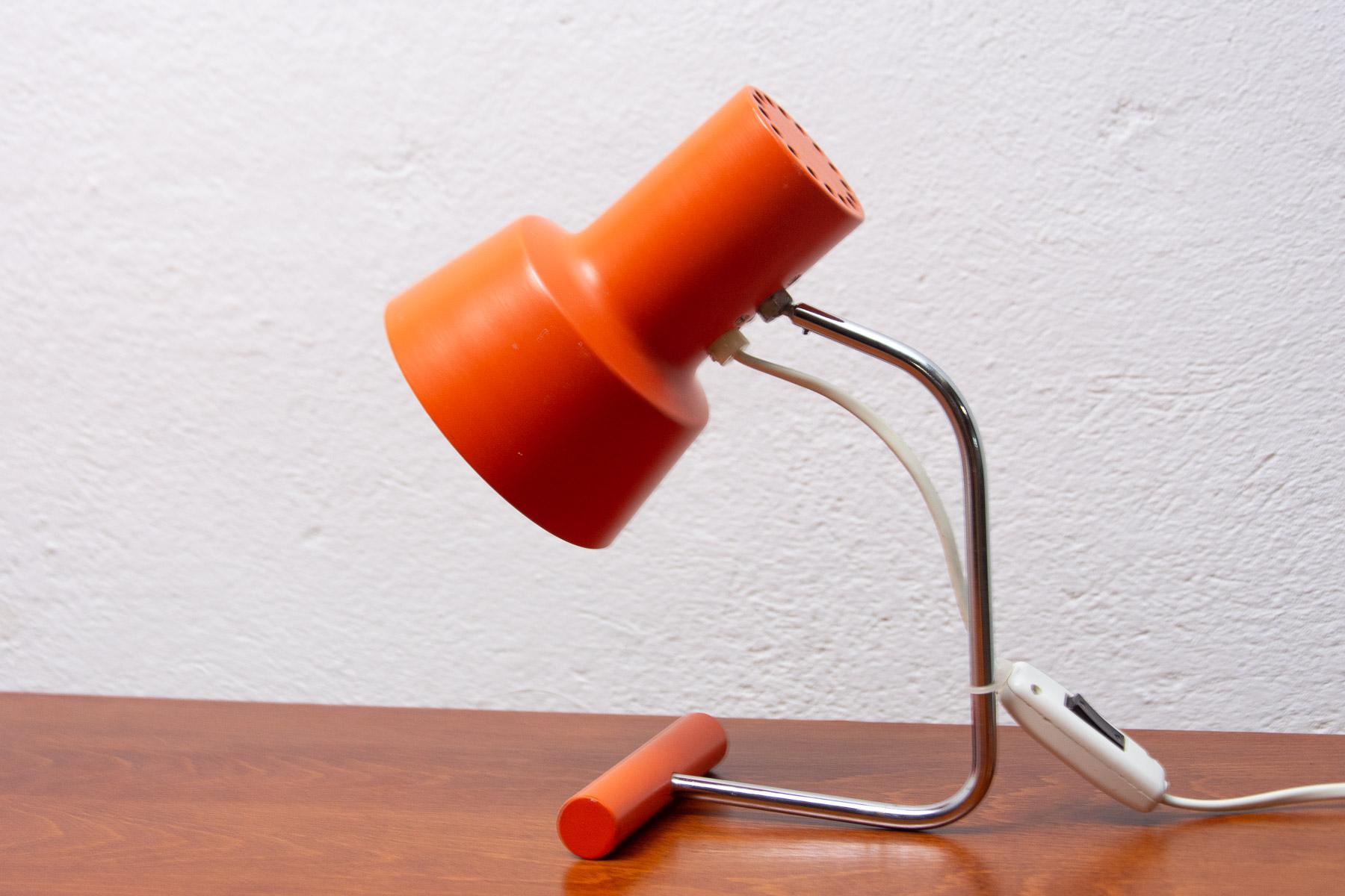 Mid-Century Adjustable Desk Lamp by Josef Hurka for Napako, Czechoslovakia For Sale 6