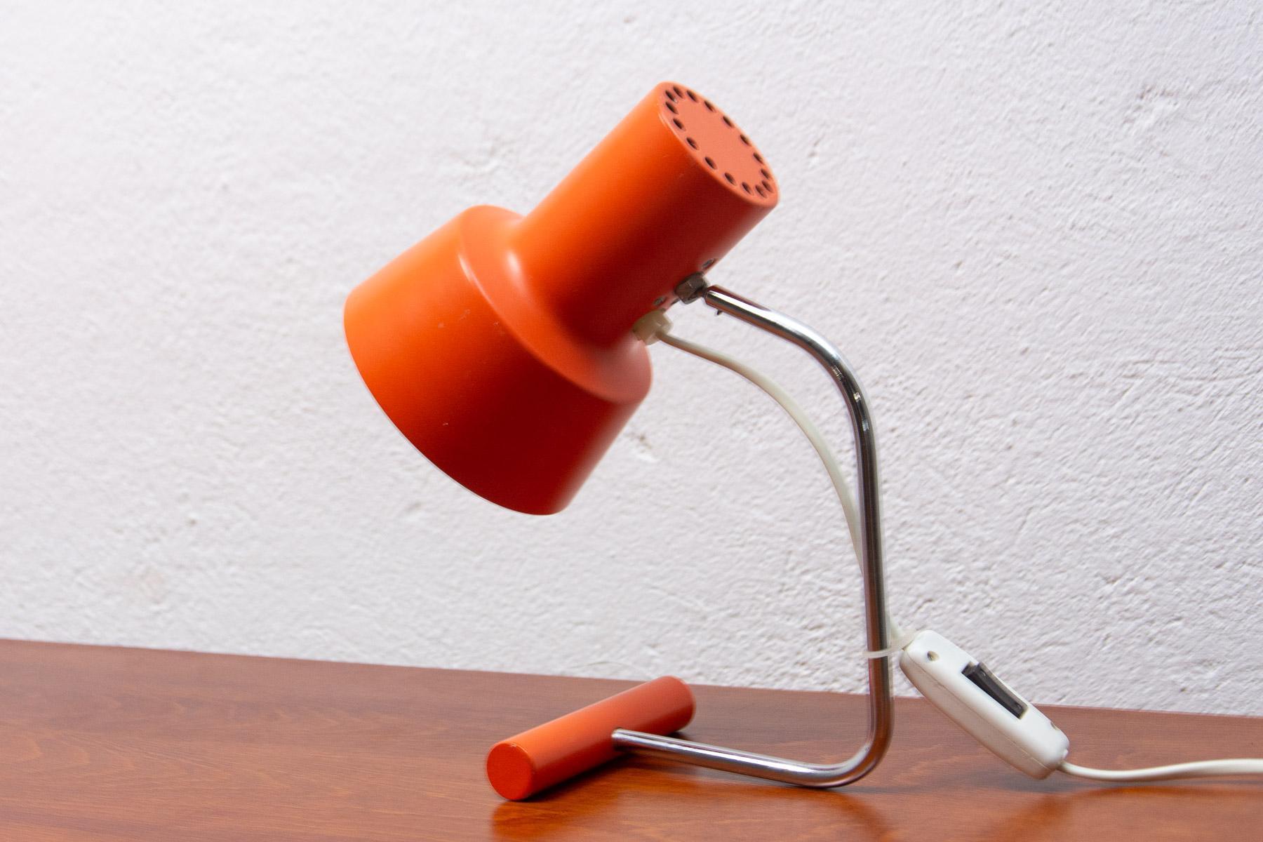 Mid-Century Adjustable Desk Lamp by Josef Hurka for Napako, Czechoslovakia For Sale 7