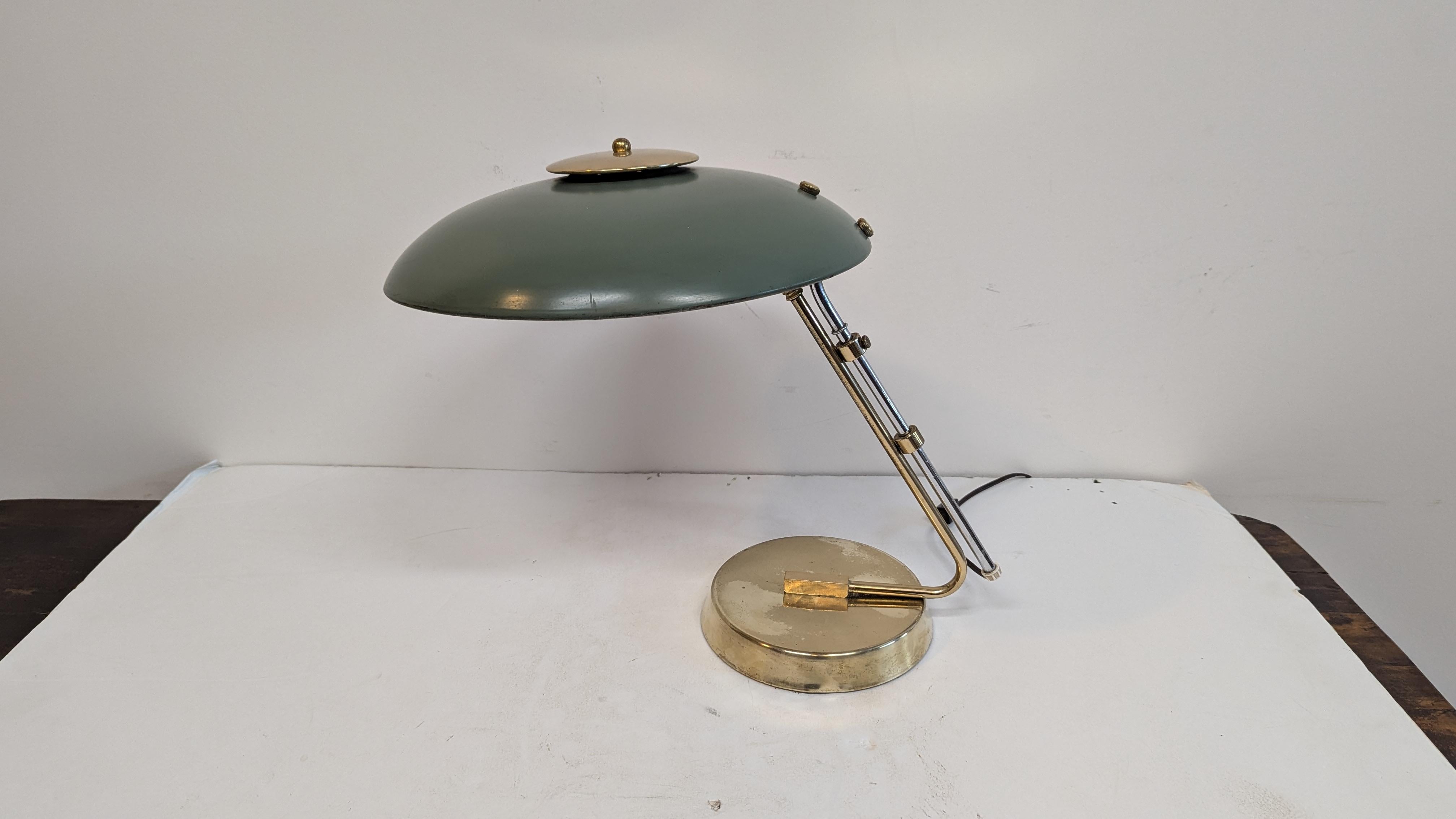 Mid Century Adjustable Desk Lamp Gerald Thurston 7
